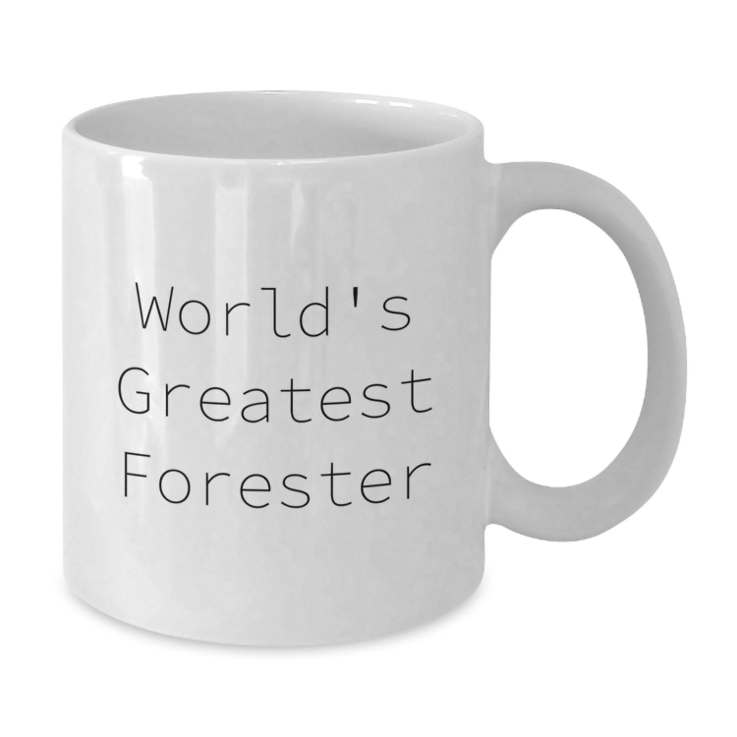 Forester Keepsake Ceramic White Coffee Mug for Him Birthday Gift - Additional