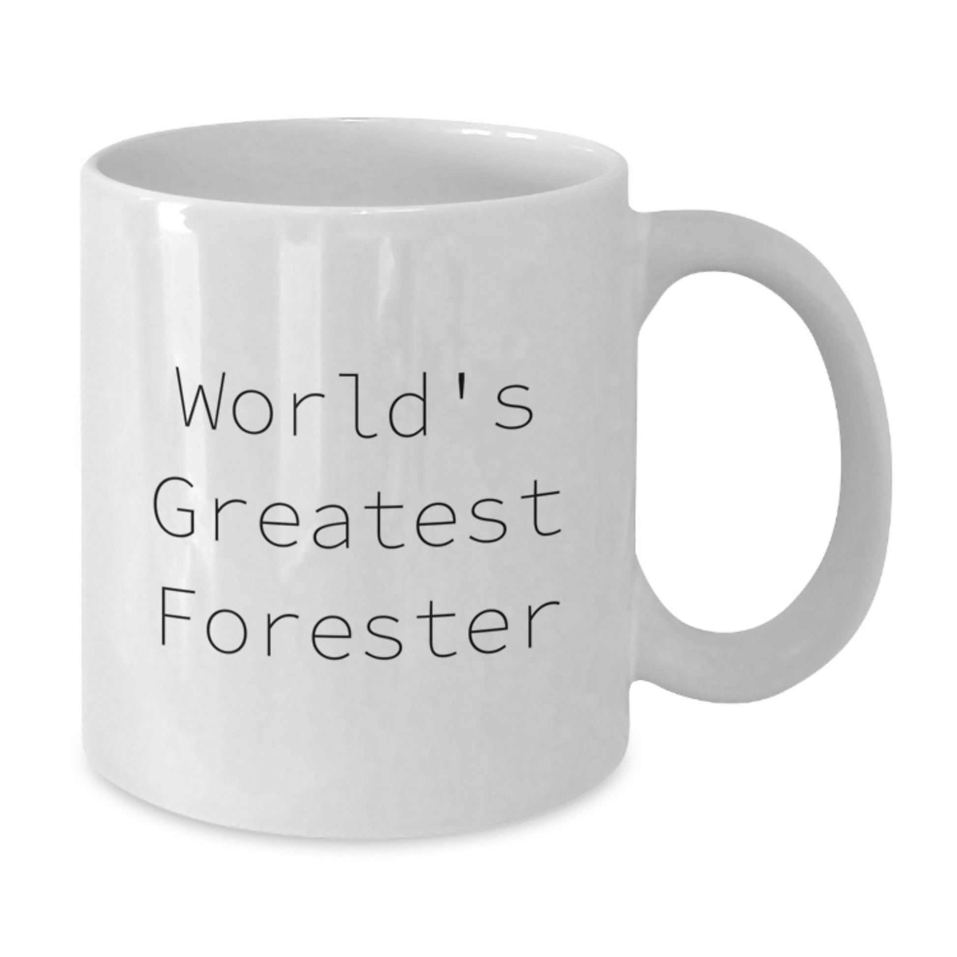 Forester Keepsake Ceramic White Coffee Mug for Him Birthday Gift - Additional