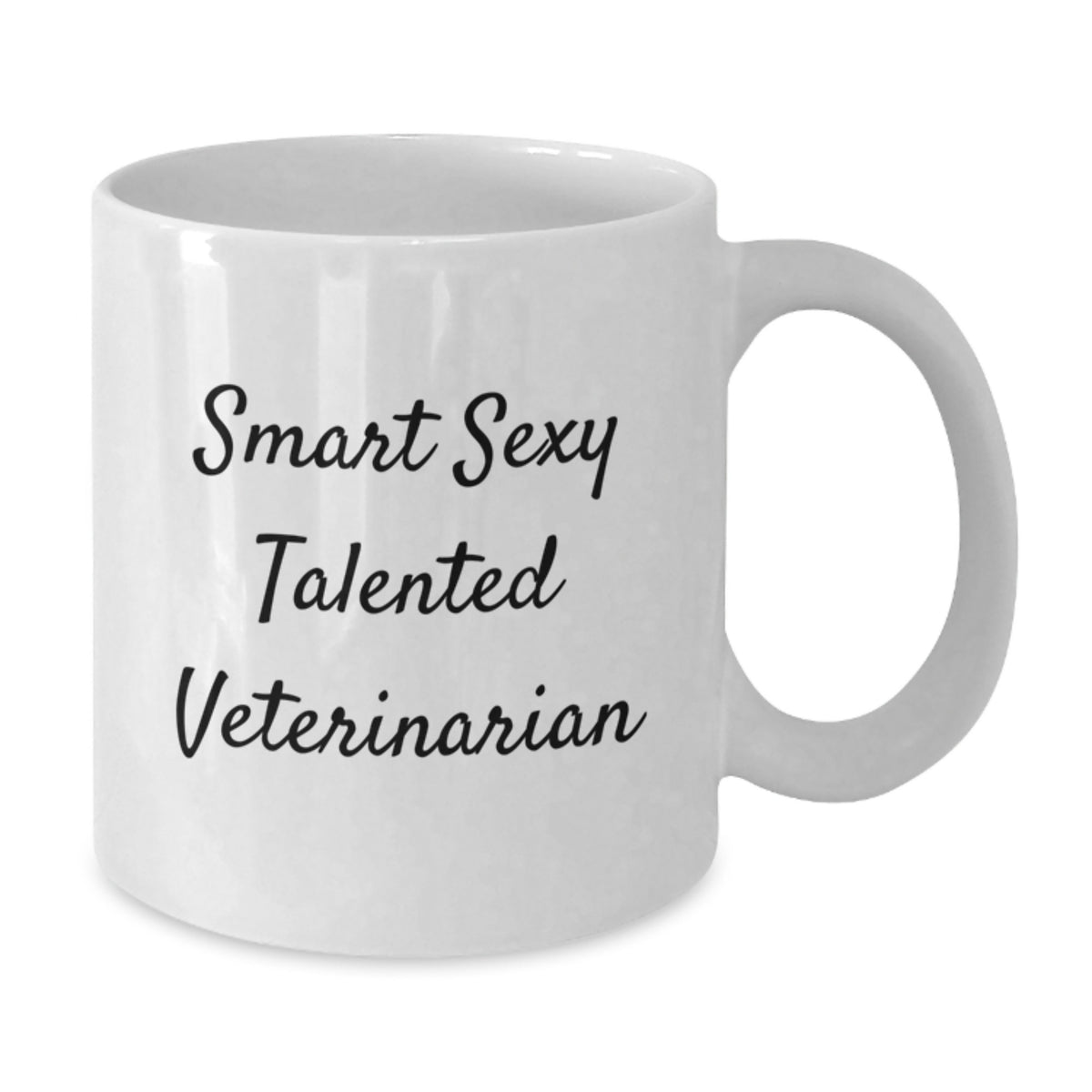 Funny Veterinarian Quotes Gifts from Women, Unique Valentine's Gifts for Veterinarians, White Ceramic Coffee Mug 15oz - Additional