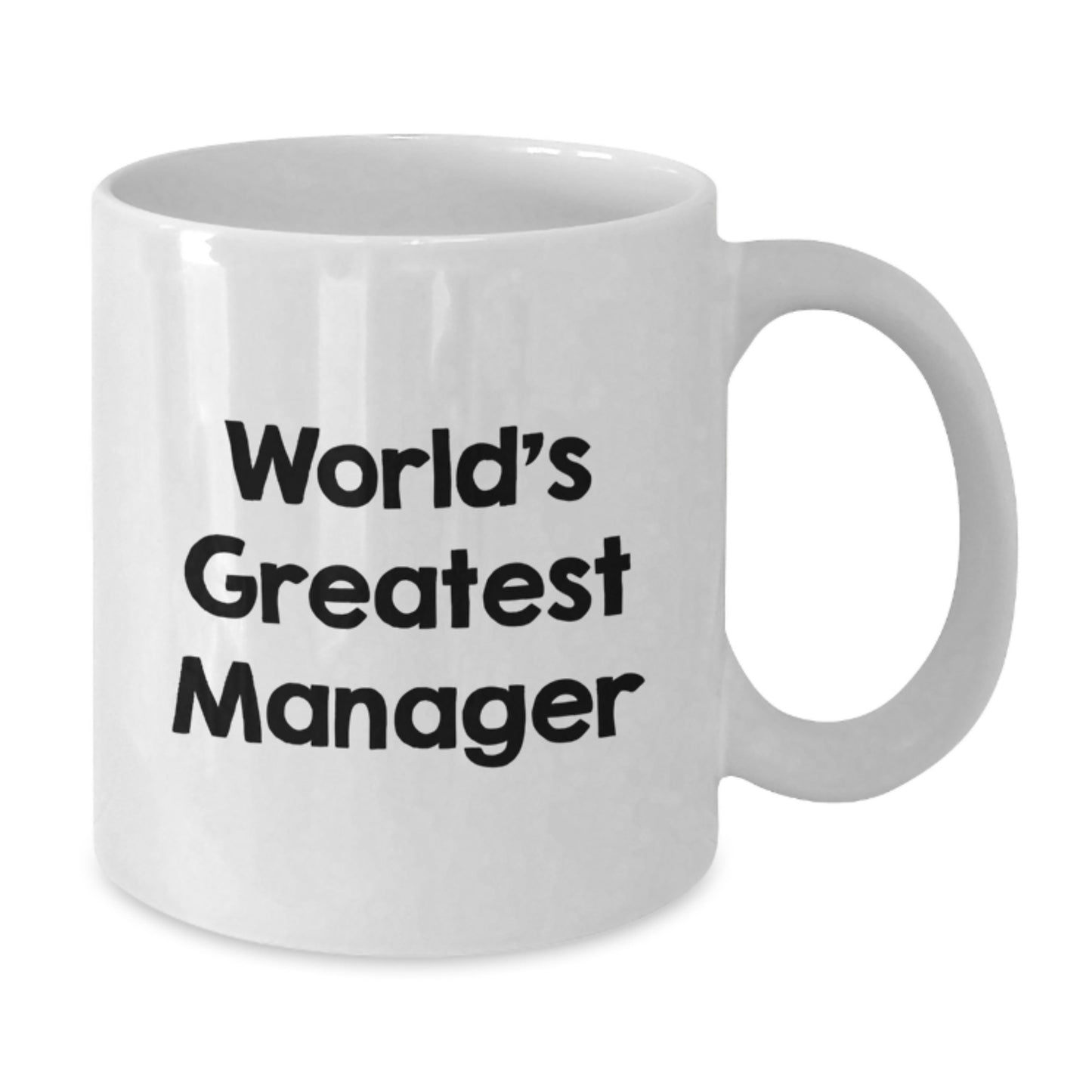 Manager Keepsake White Coffee Mug for Him Premium Birthday Gift - Additional