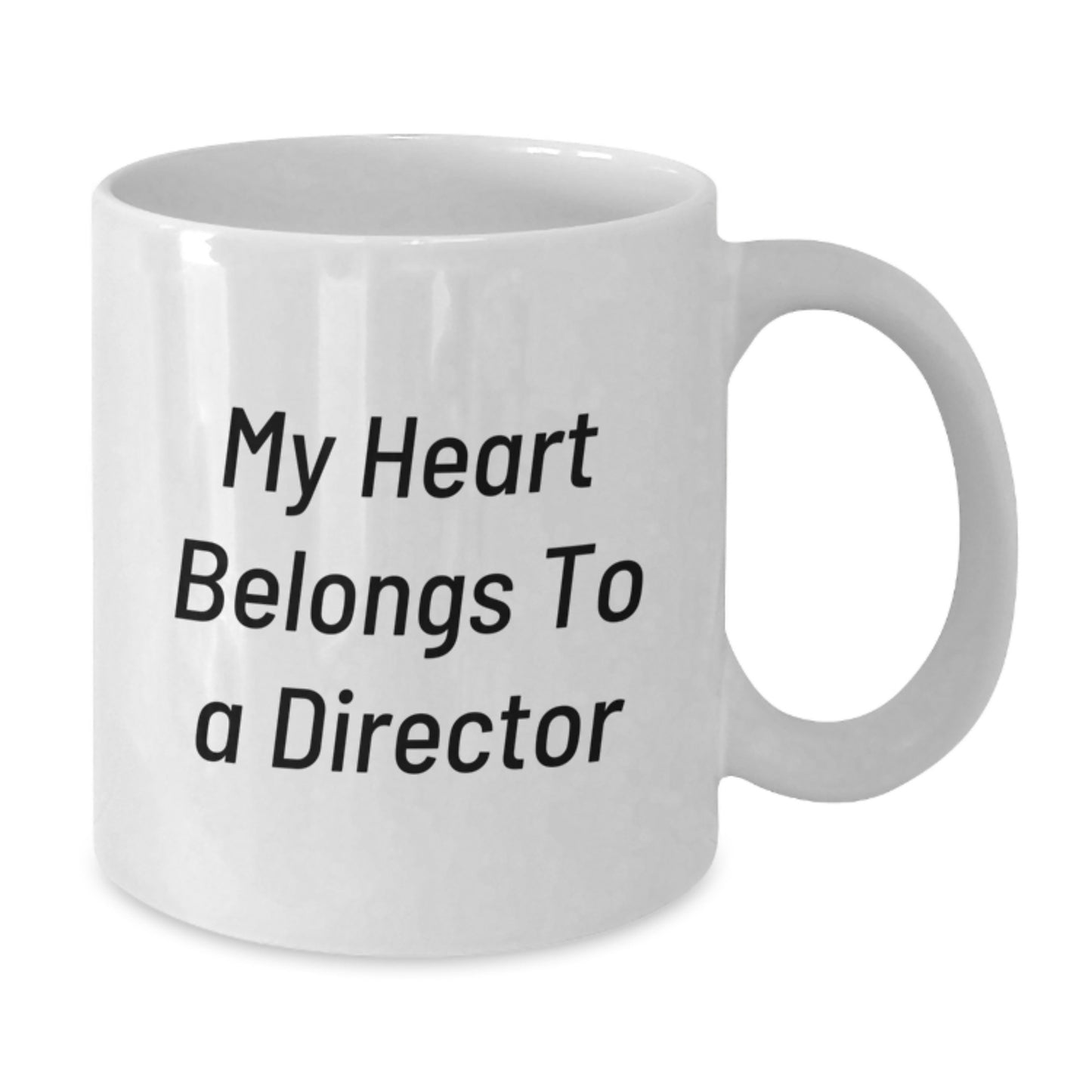 Funny Director Quote White Coffee Mug Gifts from Family to Graduation Directors, Unique Gifts for Men, Women, or Coworkers - Additional