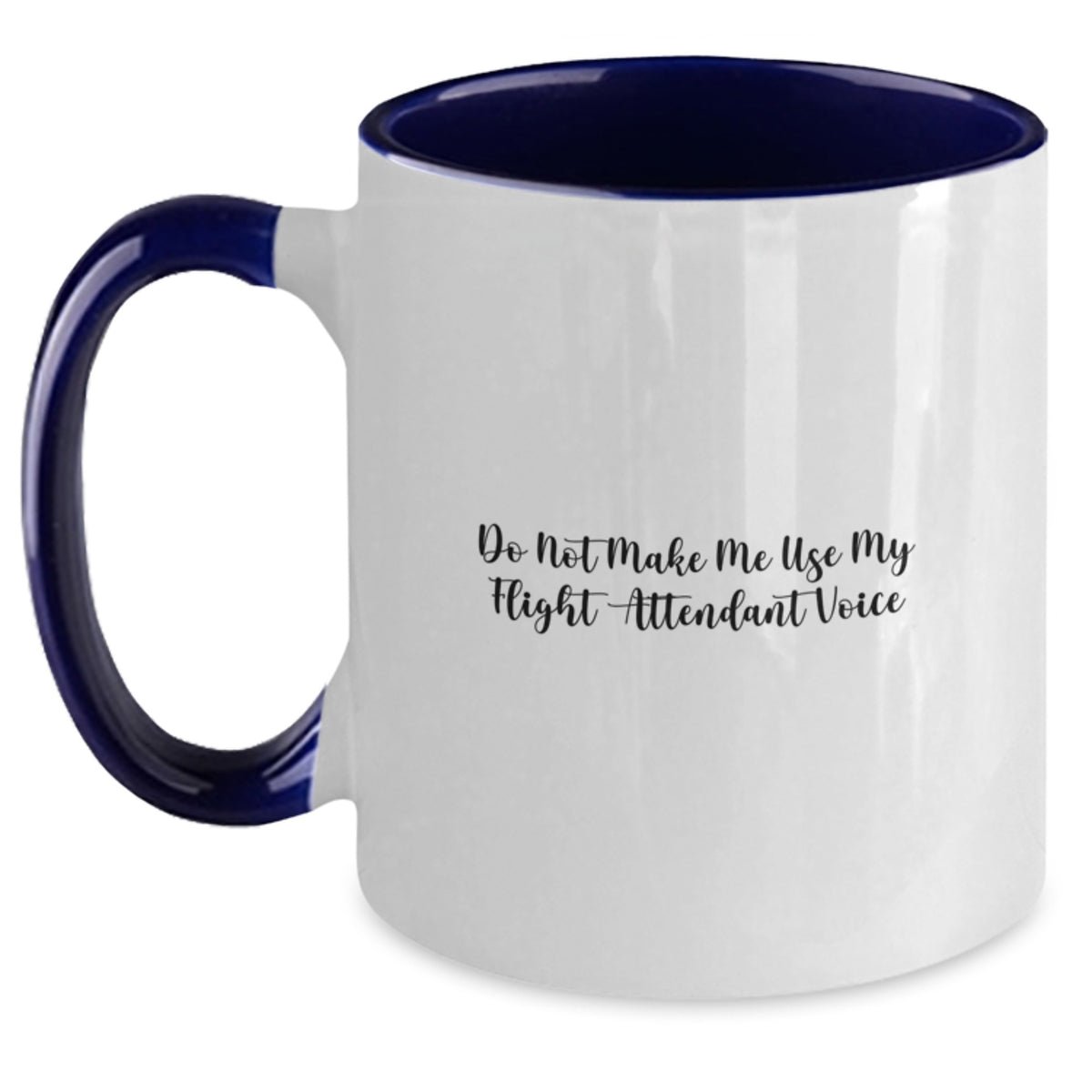 Flight Attendant Gift for Him - Do Not Make Me Use My Voice Keepsake - Main