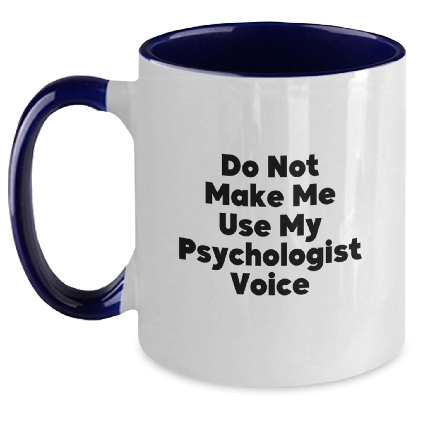 Birthday Gift Two Tone Coffee Mug for Her – Psychologist Present - Main
