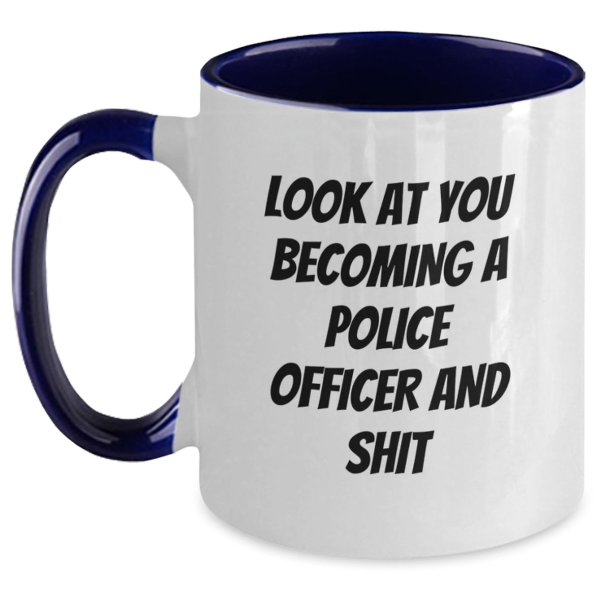 Police Officer Gift for Him Whimsical 'Look At You Becoming A Police - Main