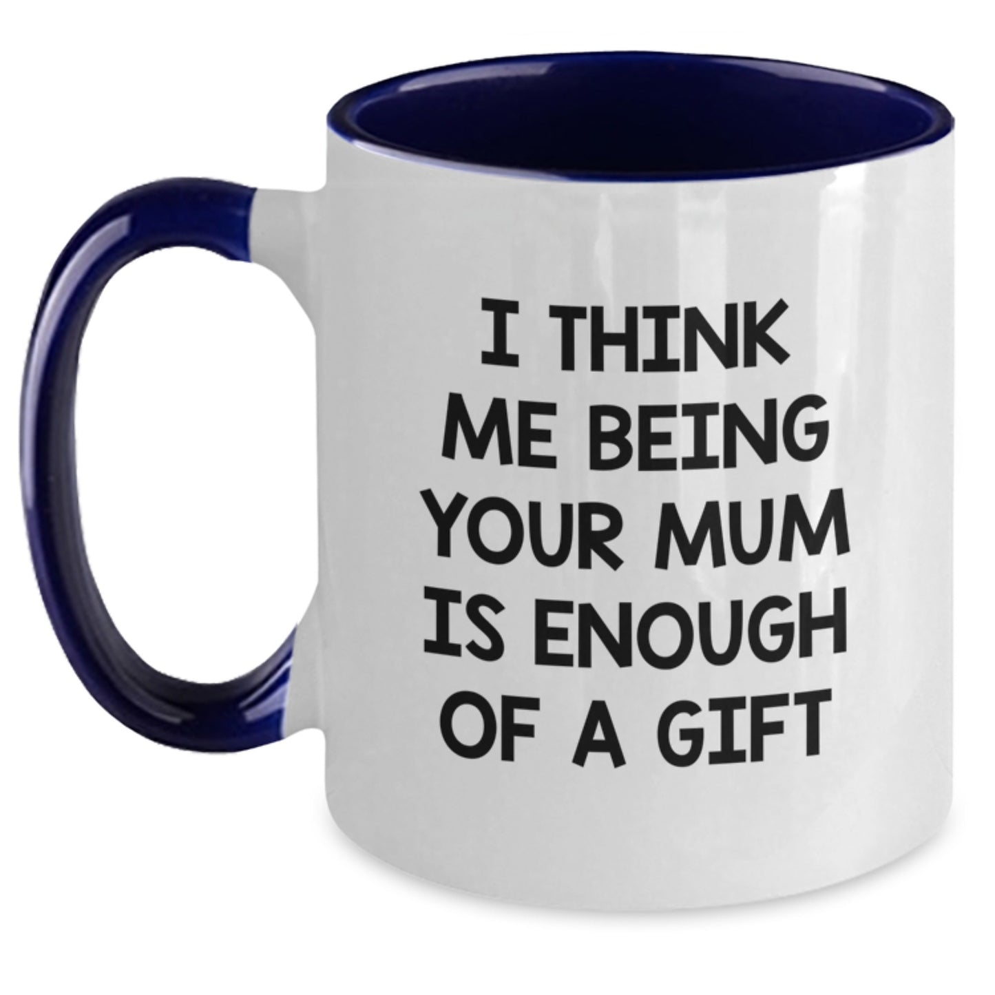 Funny Two Tone Coffee Mugs Gifts from Mum, Cute Inspirational Graduation Unique Mum Gifts for Mum - Main