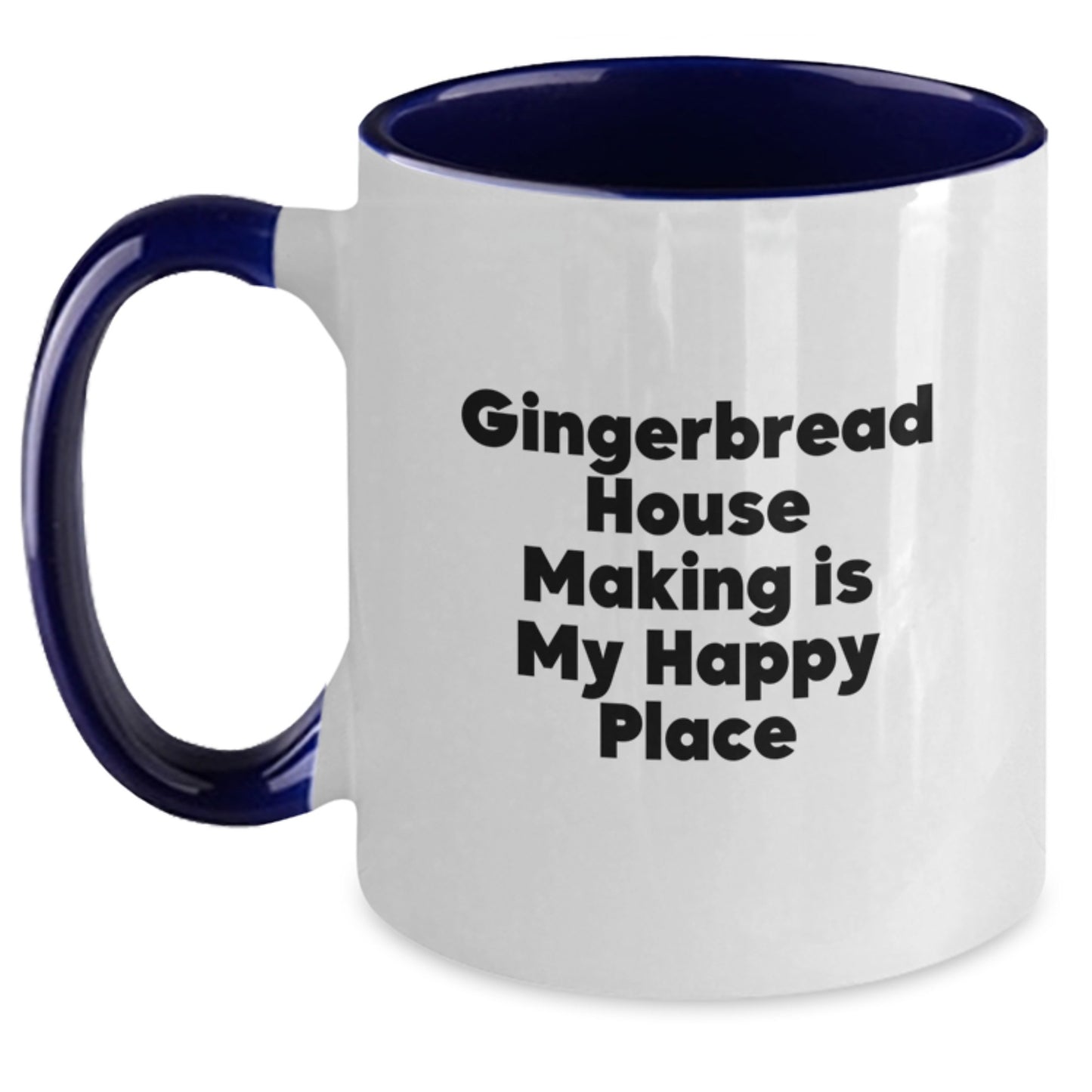 Birthday Gift for Her Gingerbread House Making Is My Happy Place Present - Main