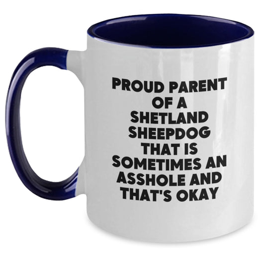 Funny Shetland Sheepdog Gifts for Men Women Friends from Proud Parents - Main