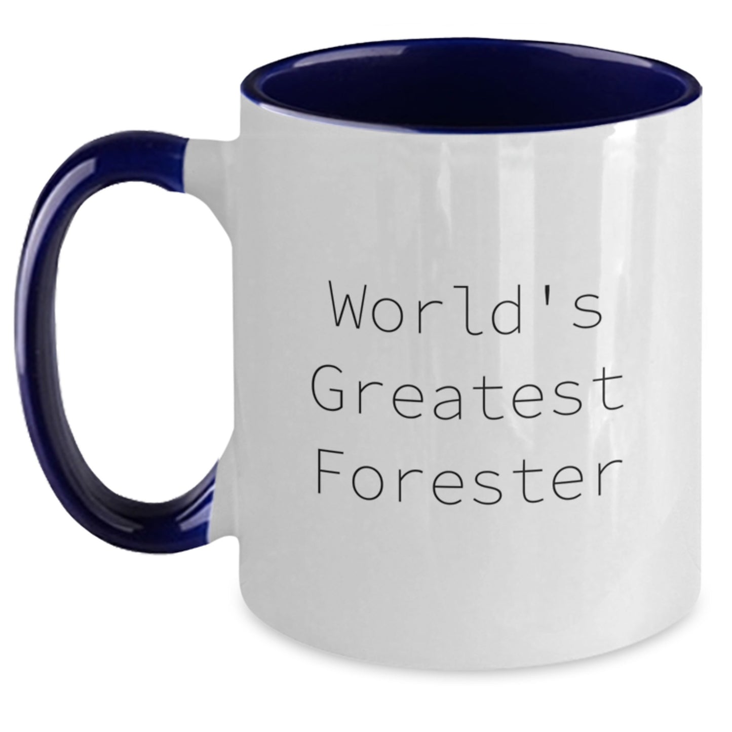 Forester Keepsake Ceramic Two Tone Coffee Mug for Him Birthday Gift - Main