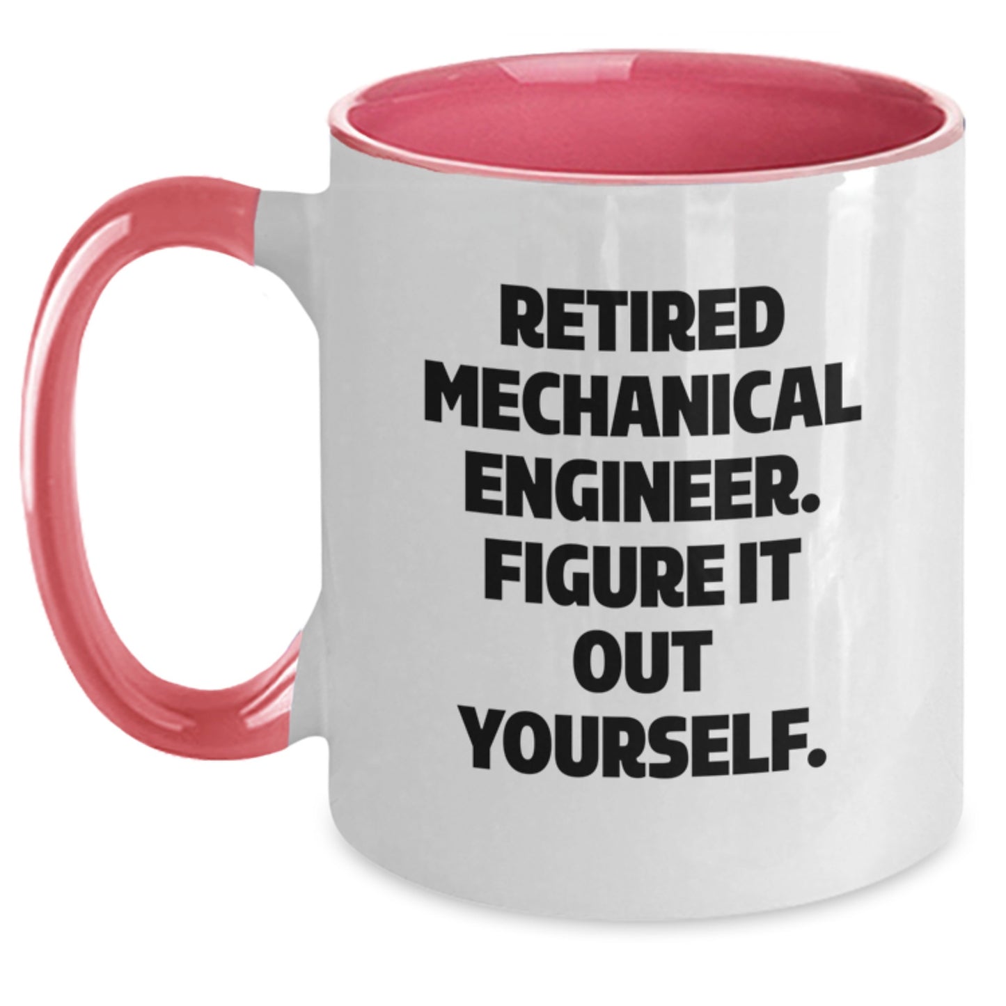 Mechanical Engineer Gifts from Family - Inspirational Two Tone Coffee Mug for Men Graduation Unique - Main
