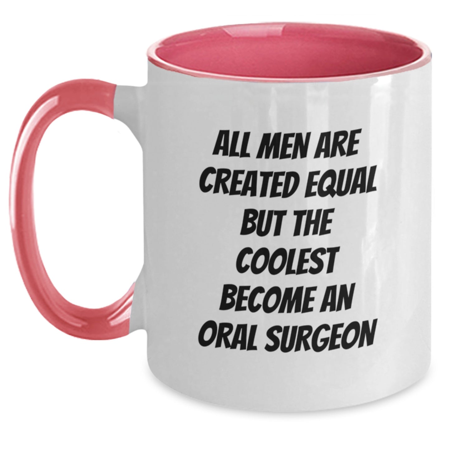 Funny Oral Surgeon Gifts for Men - Two Tone Coffee Mug for Dad Father's Day Unique Presents from Family - Main