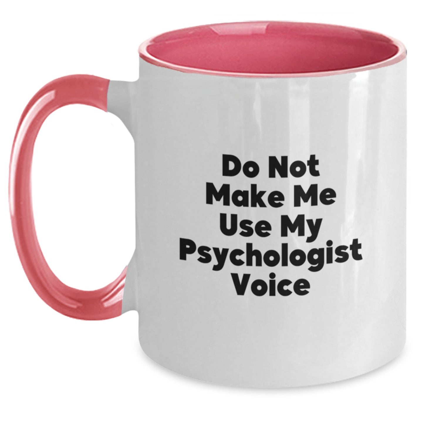 Birthday Gift Two Tone Coffee Mug for Her – Psychologist Present - Main