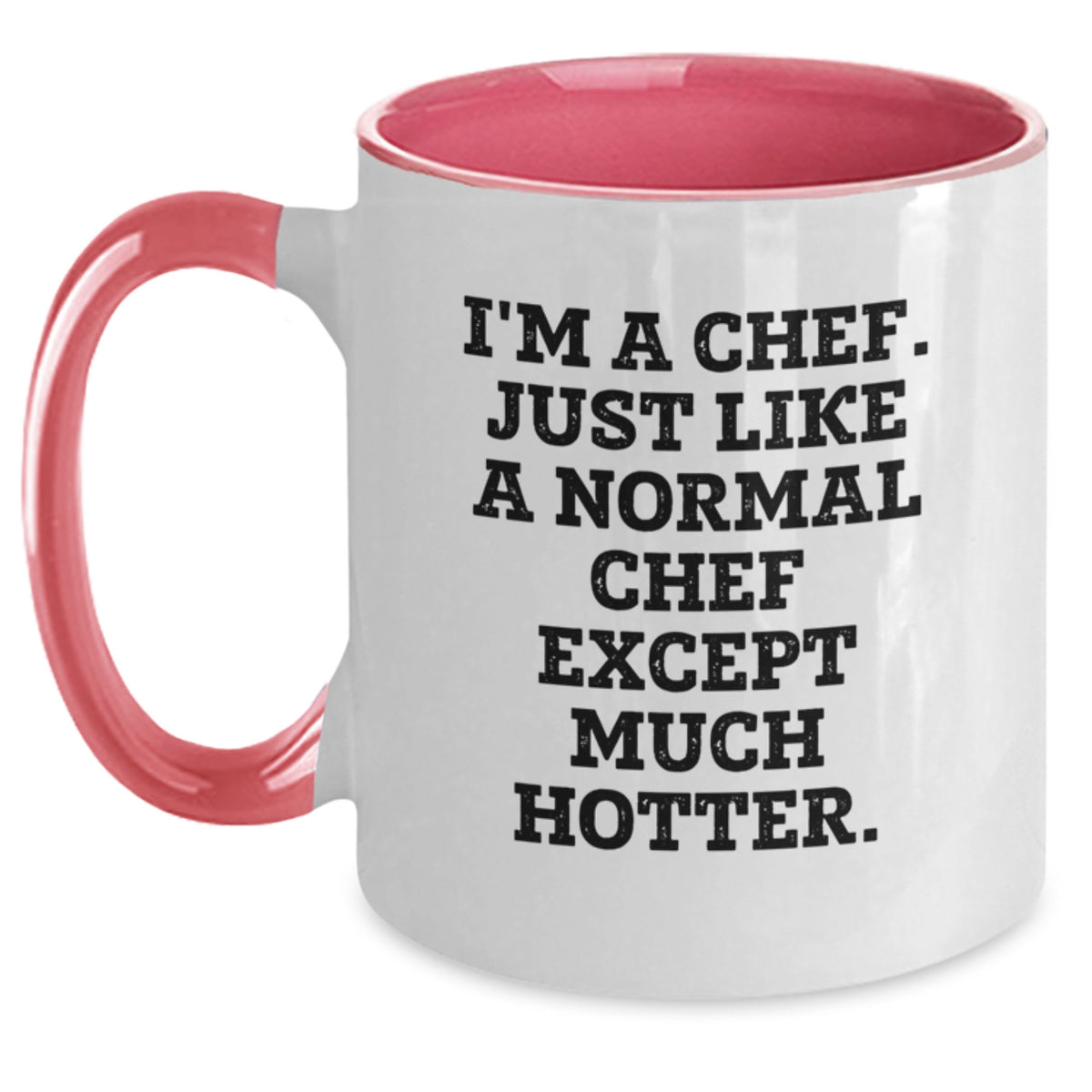 Funny Chef Two Tone Coffee Mugs Gifts from Men, Women, Friends, Family to Chef, Men, Women, Friends, Family on Mother's Day Unique Gifts - Main