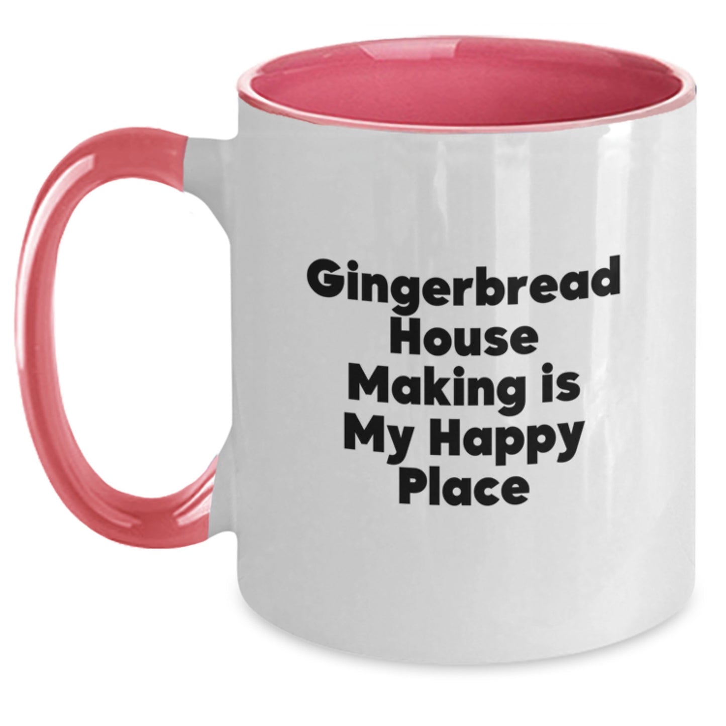 Birthday Gift for Her Gingerbread House Making Is My Happy Place Present - Main