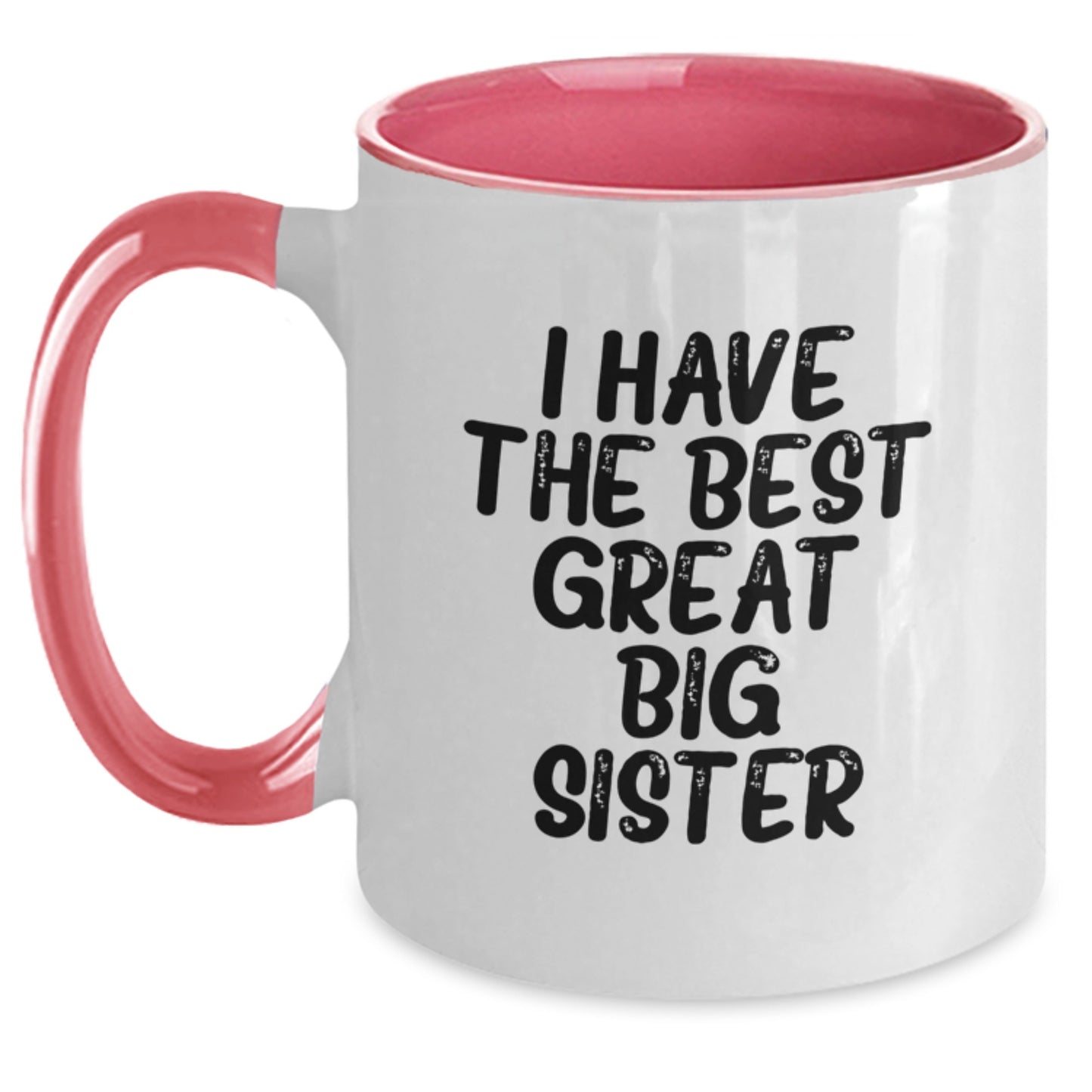 Funny Big Sister Gifts from Mom or Dad for Graduation Unique Ideas Two Tone Coffee Mugs - Main