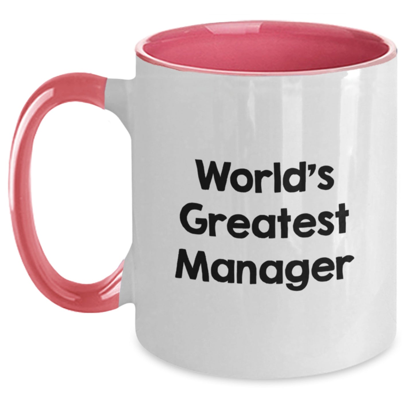Manager Keepsake Birthday Gift Two Tone Coffee Mug for Him - Main