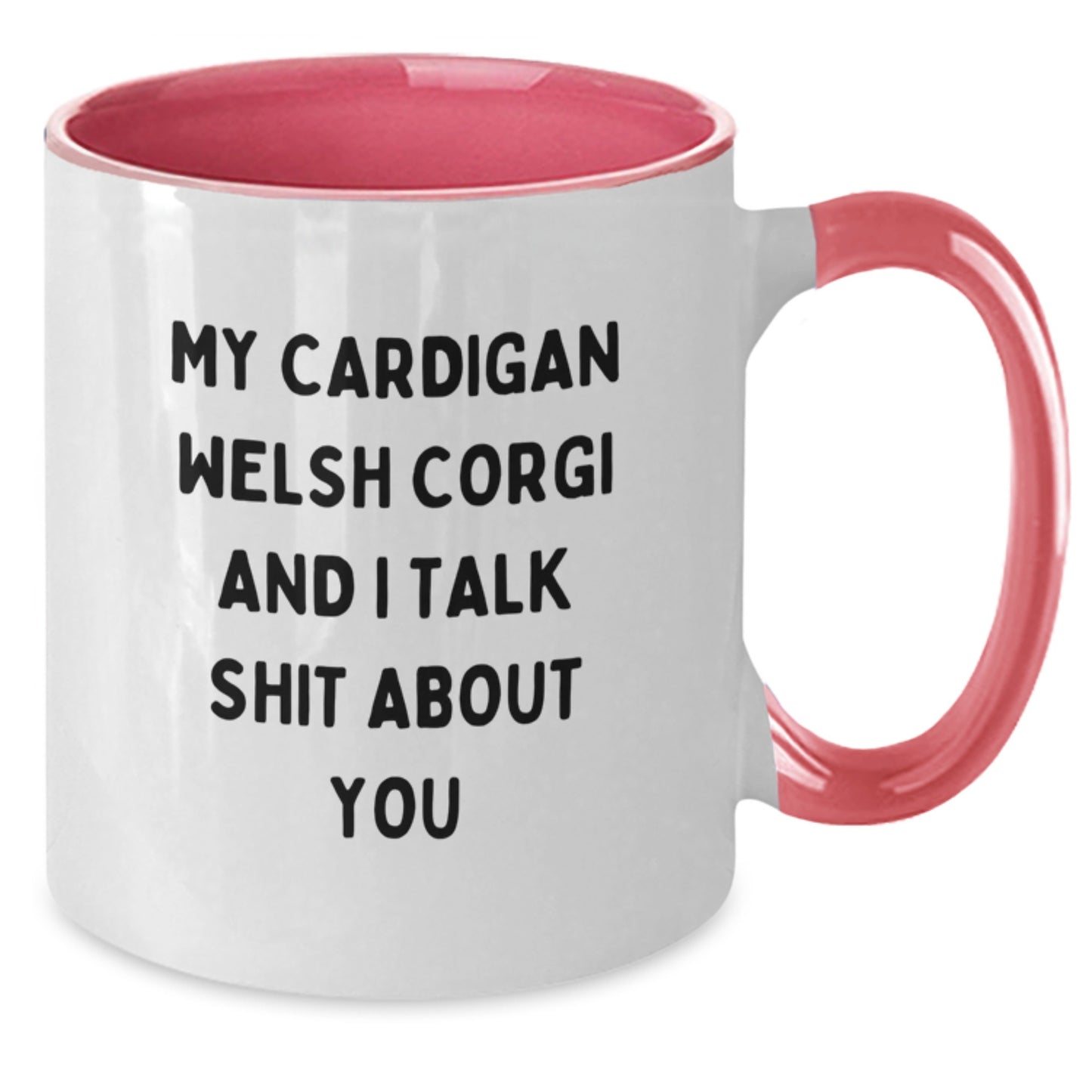 Cardigan Welsh Corgi Keepsake Mug for Him Birthday Gift Red and White - Additional
