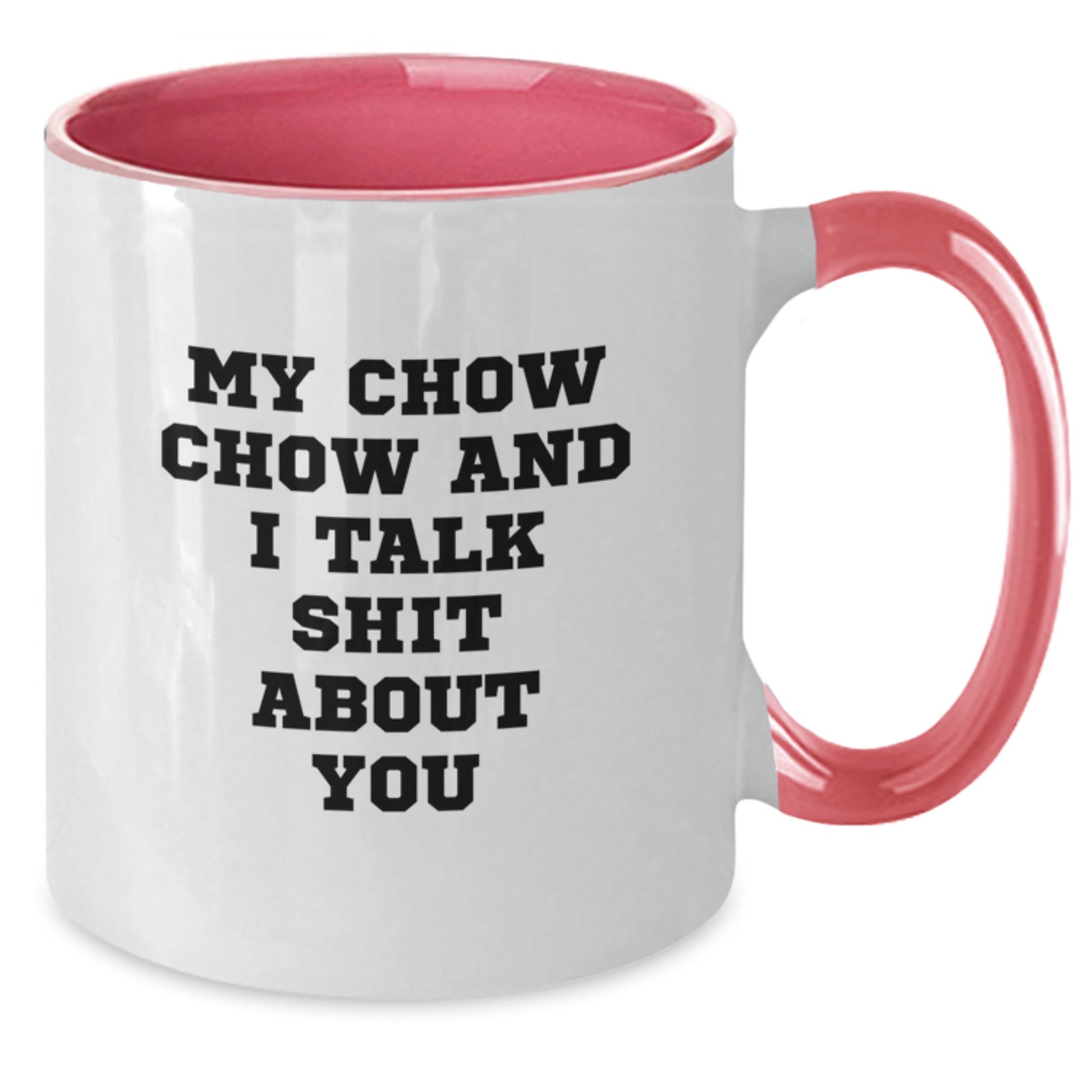 Chow Chow Dog Lover Gifts from Men to Chow Chow Dog Owners Funny Two Tone Coffee Mugs for Graduation Unique - Additional