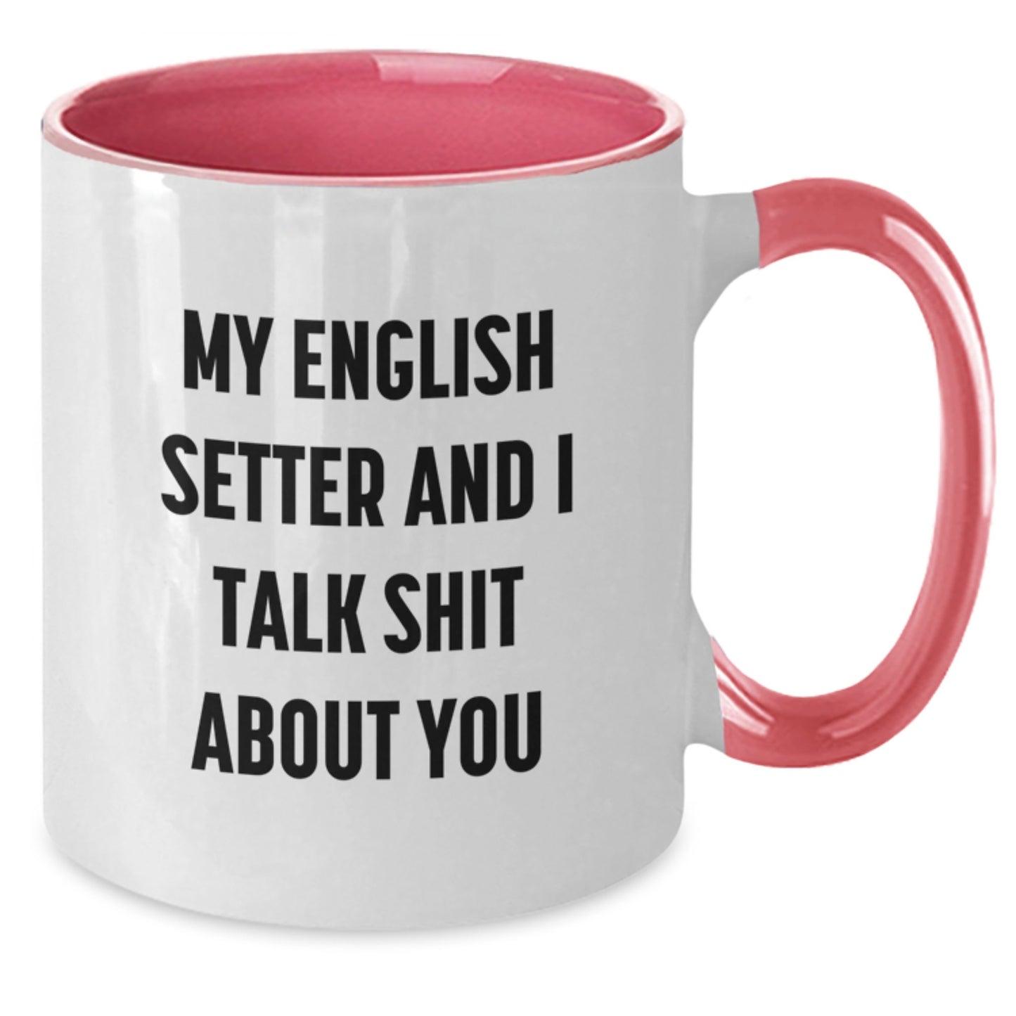 English Setter Keepsake Mug for Him Birthday Gift Black and White - Additional