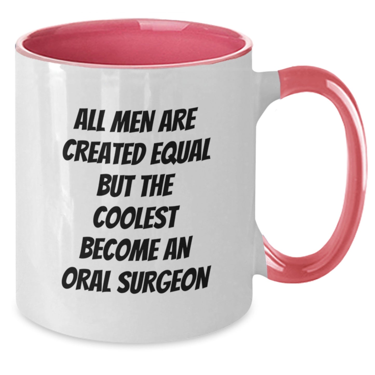 Funny Oral Surgeon Gifts for Men - Two Tone Coffee Mug for Dad Father's Day Unique Presents from Family - Additional