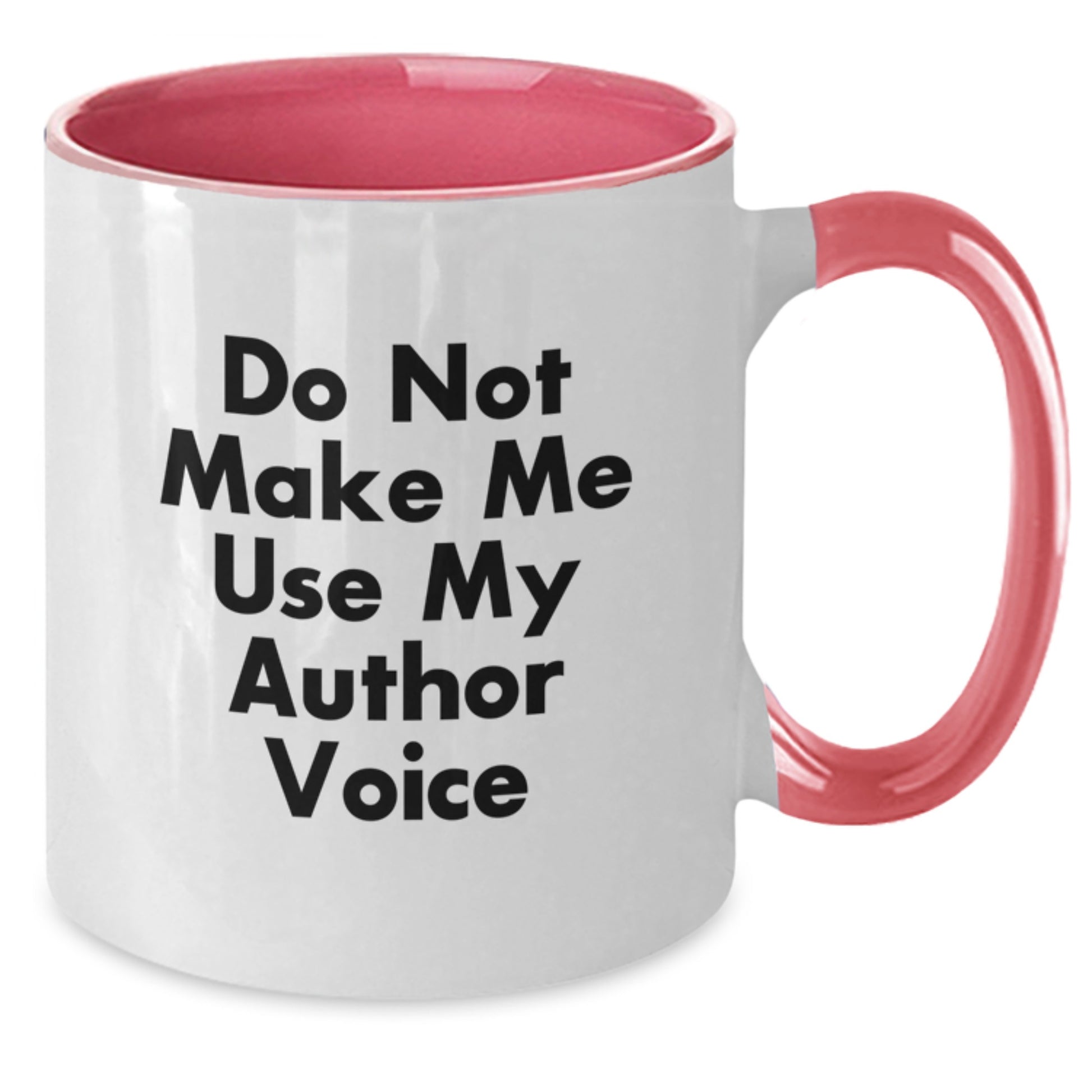 Funny Author Gifts from Friends, Unique Graduation Unique Gifts for Author, Author Quotes Two Tone Coffee Mug - Additional