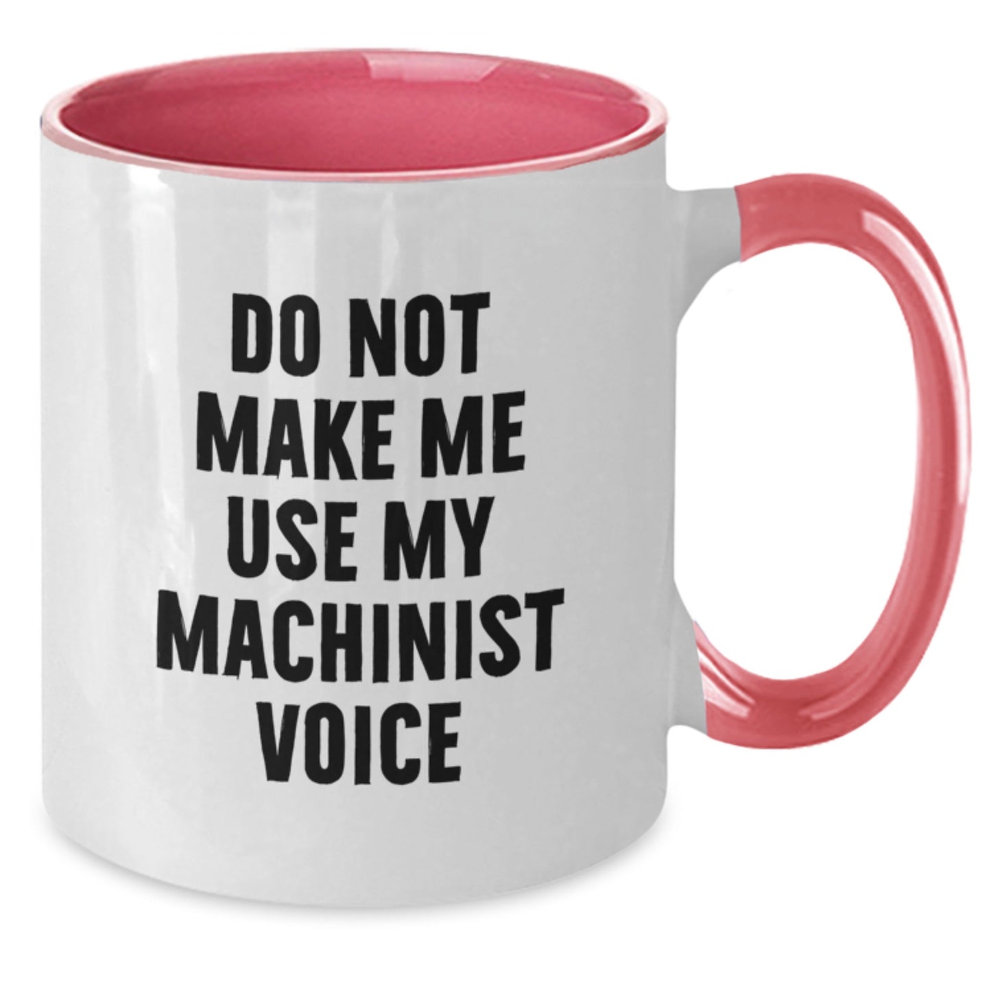 Machinist Gifts from Friends, Funny Two Tone Coffee Mug for Men, Christmas Unique Gifts for Machinist - Additional