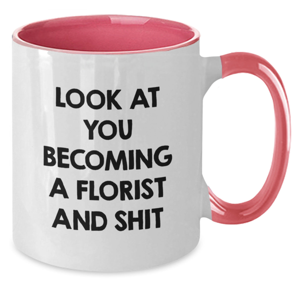 Christmas Gift for Her - Funny Florist Mug, 'Look At You Becoming' - Additional