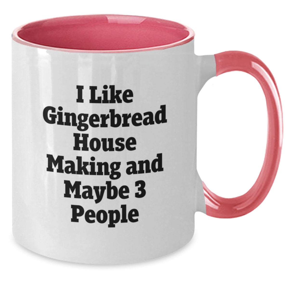 Gingerbread House Making Gift for Him - Whimsical Quote Keepsake Mug - Additional
