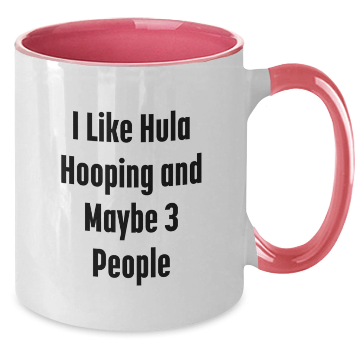 Christmas Gift for Her - Playful Hula Hooping Quote Ceramic Mug - Additional