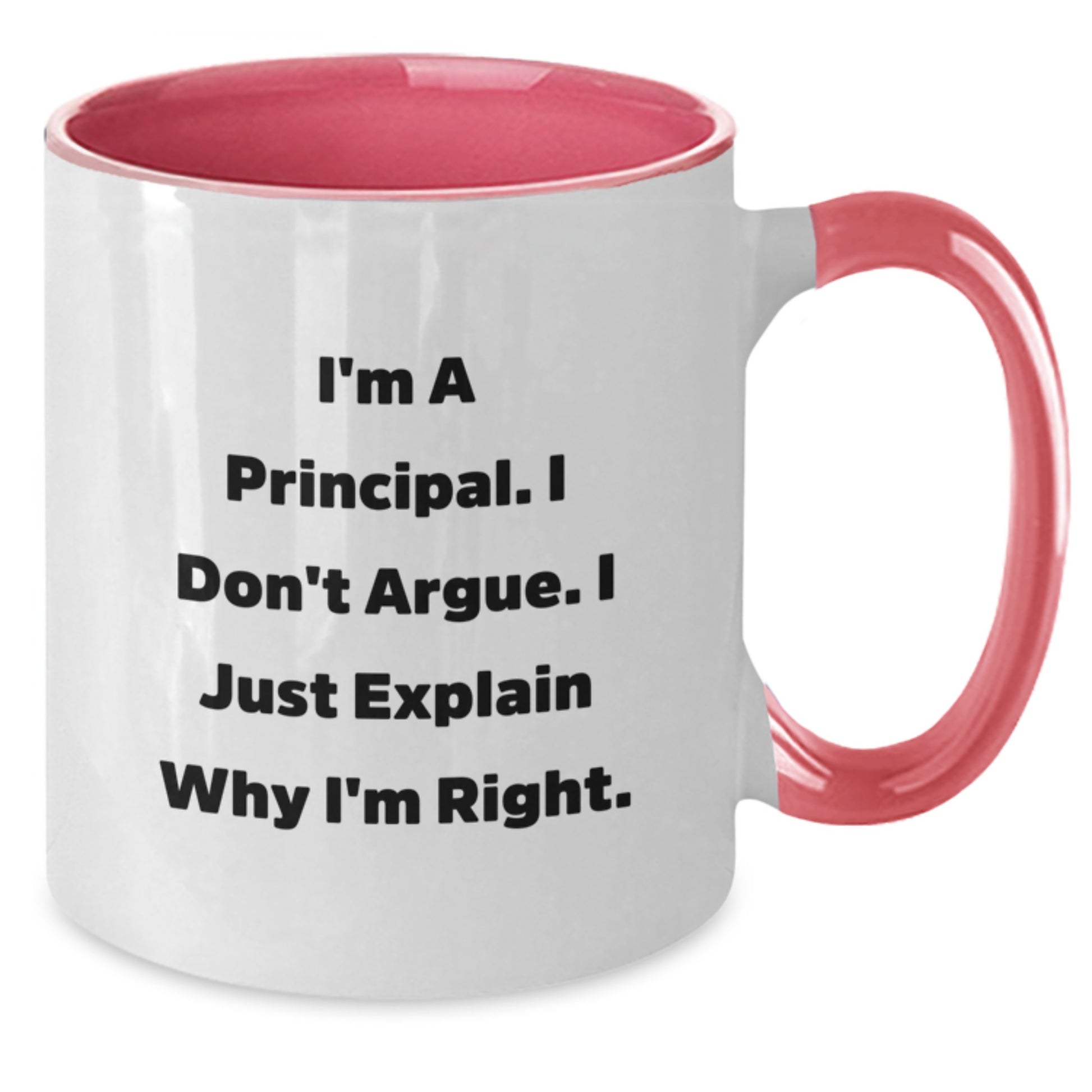 Principal Keepsake Two Tone Coffee Mug for Him Birthday Gift - Additional