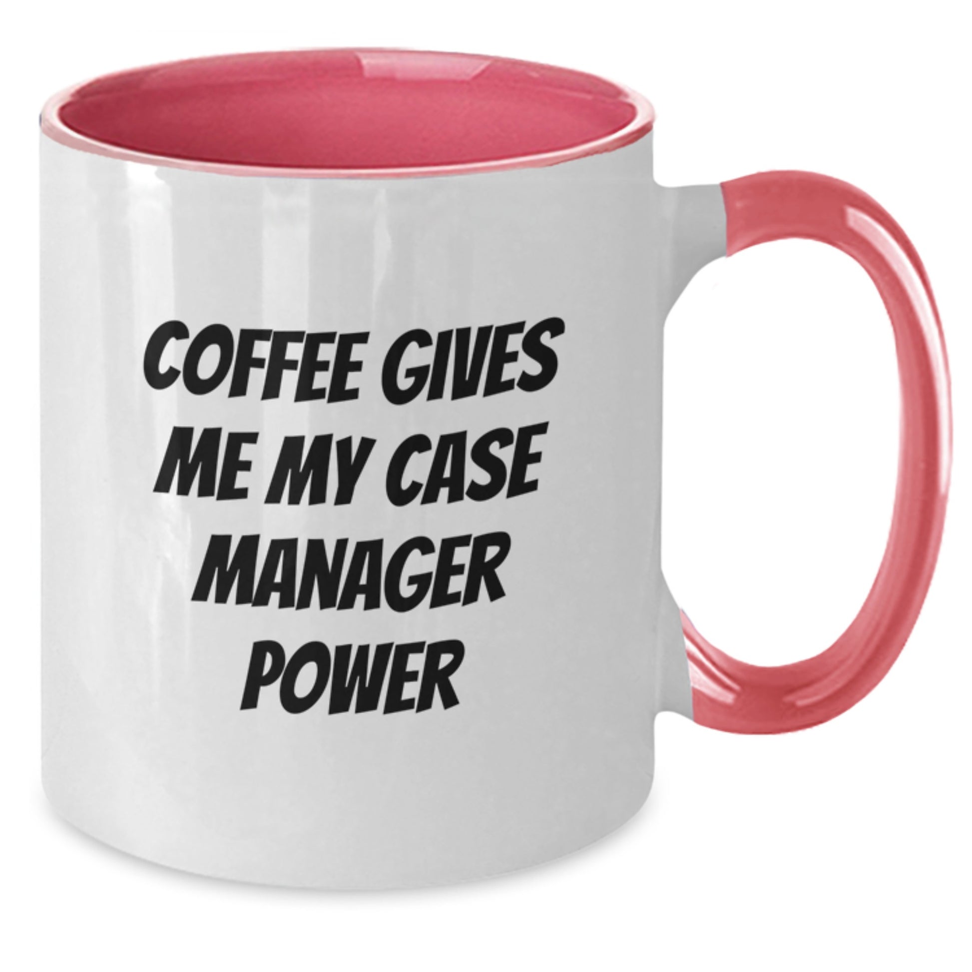 Funny Case Manager Gifts from Friends - Coffee Gives Me My Case Manager Power Graduation Unique Gifts for Case Managers - Additional