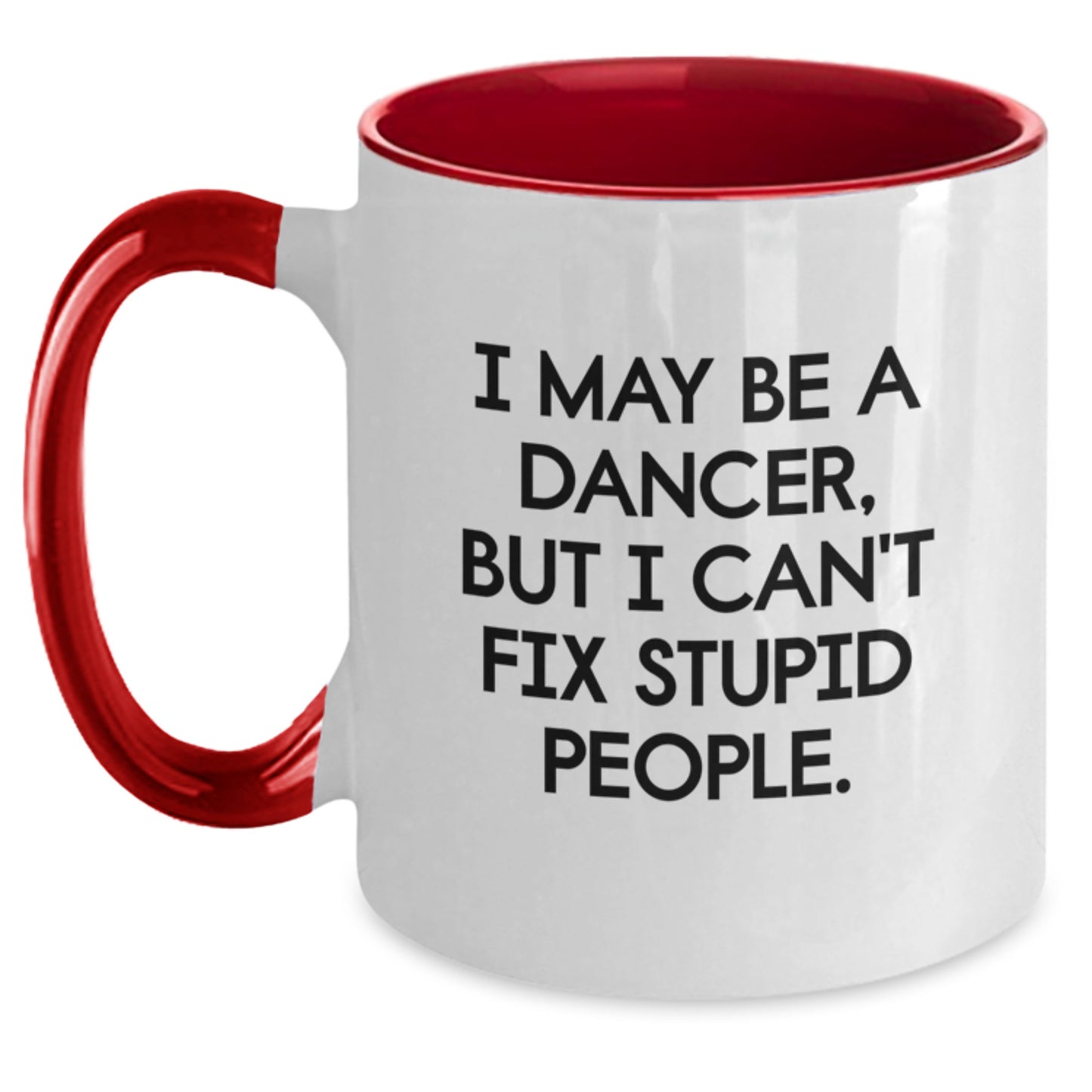 Funny Dancer Gifts from Friends - Two Tone Coffee Mug for Dancer Graduation - Main