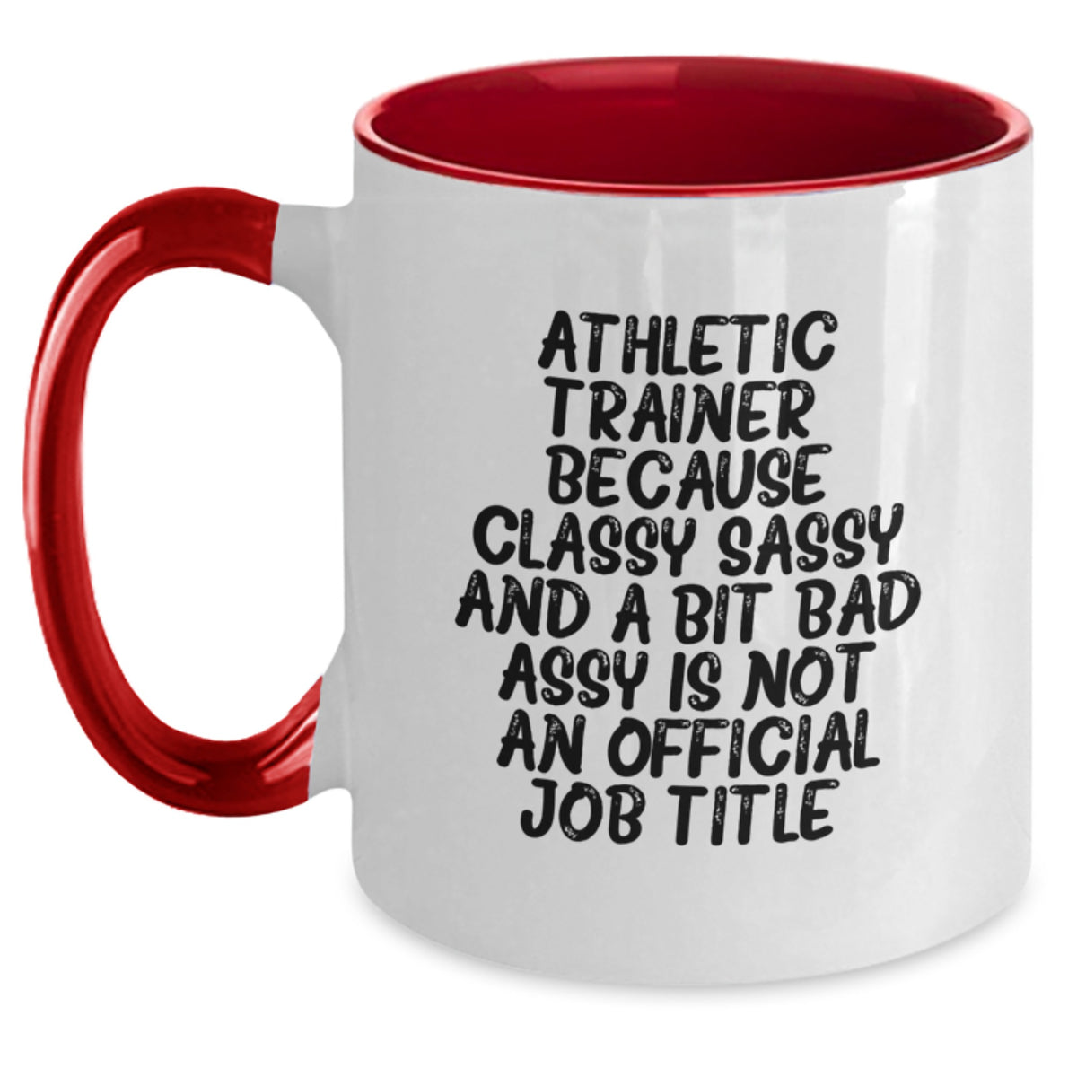 Christmas Gift for Her - Athletic Trainer Present, Classy Sassy Quote - Main