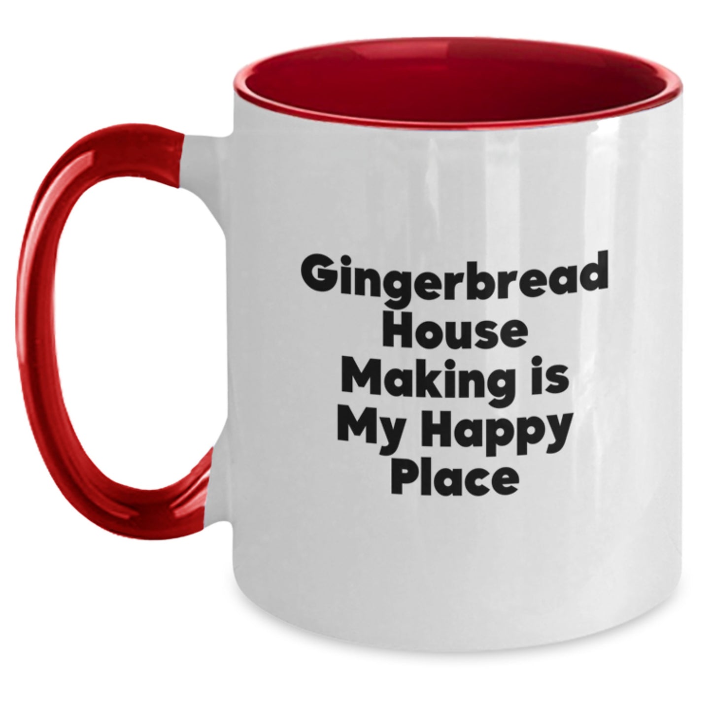 Birthday Gift for Her Gingerbread House Making Is My Happy Place Present - Main