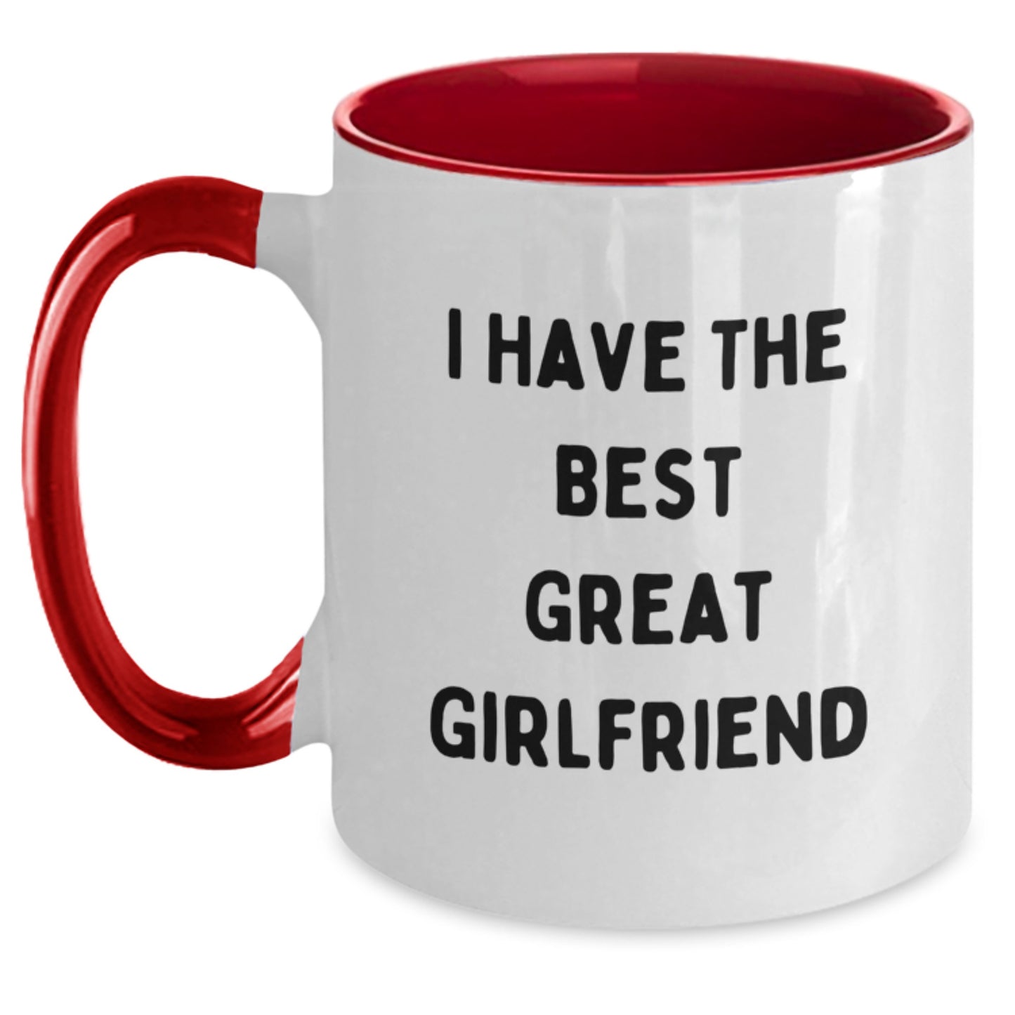 Funny Sweetheart Gifts for Graduation - Two Tone Coffee Mug with I Have The Best Great Sweetheart Quote - Main