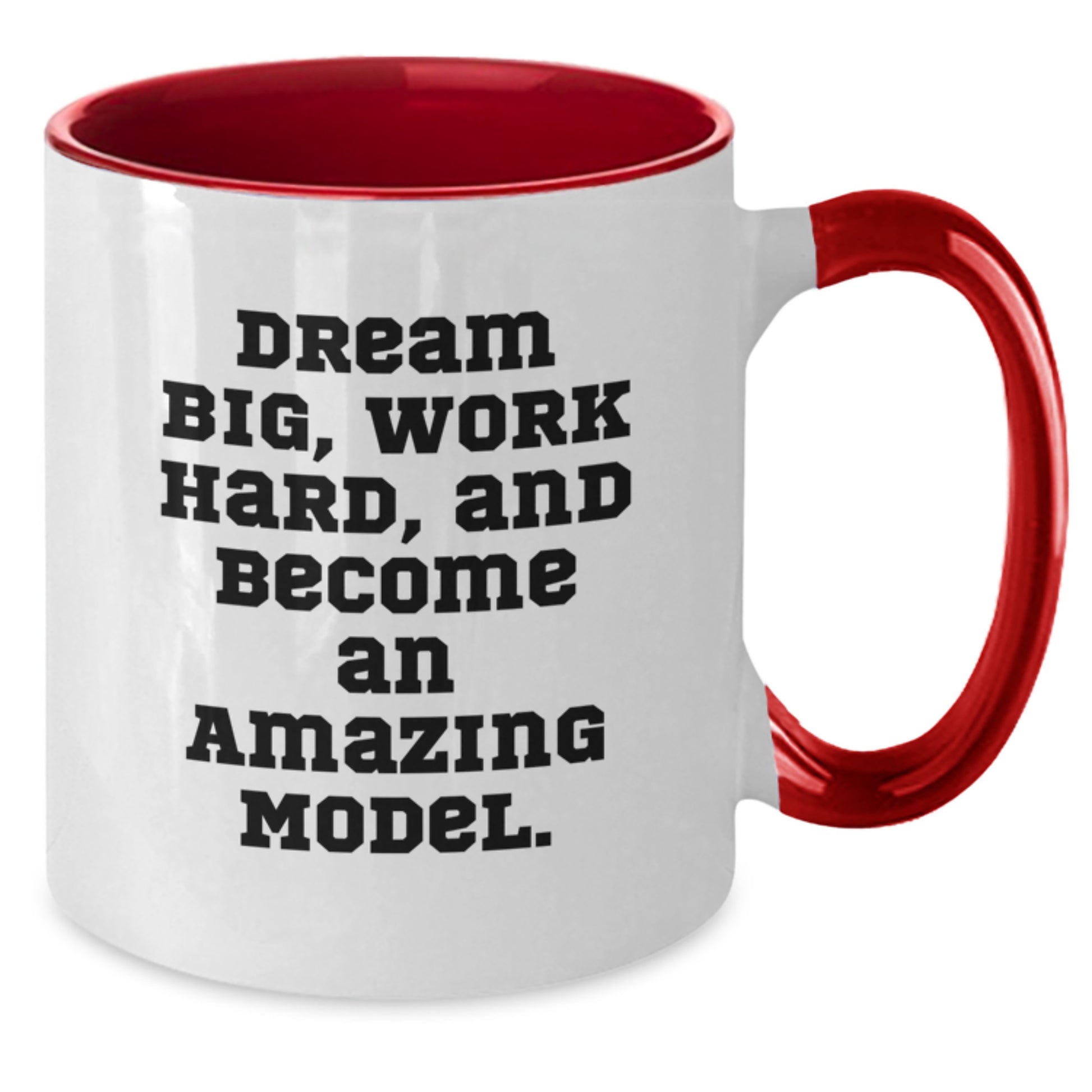 Funny Model Inspired Two Tone Coffee Mugs Gifts from Friends for Birthday Model - Additional