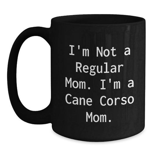 Cane Corso Dog Gifts from Friends and Family for Cane Corso Mom Graduation Unique Mugs Black Coffee - Main