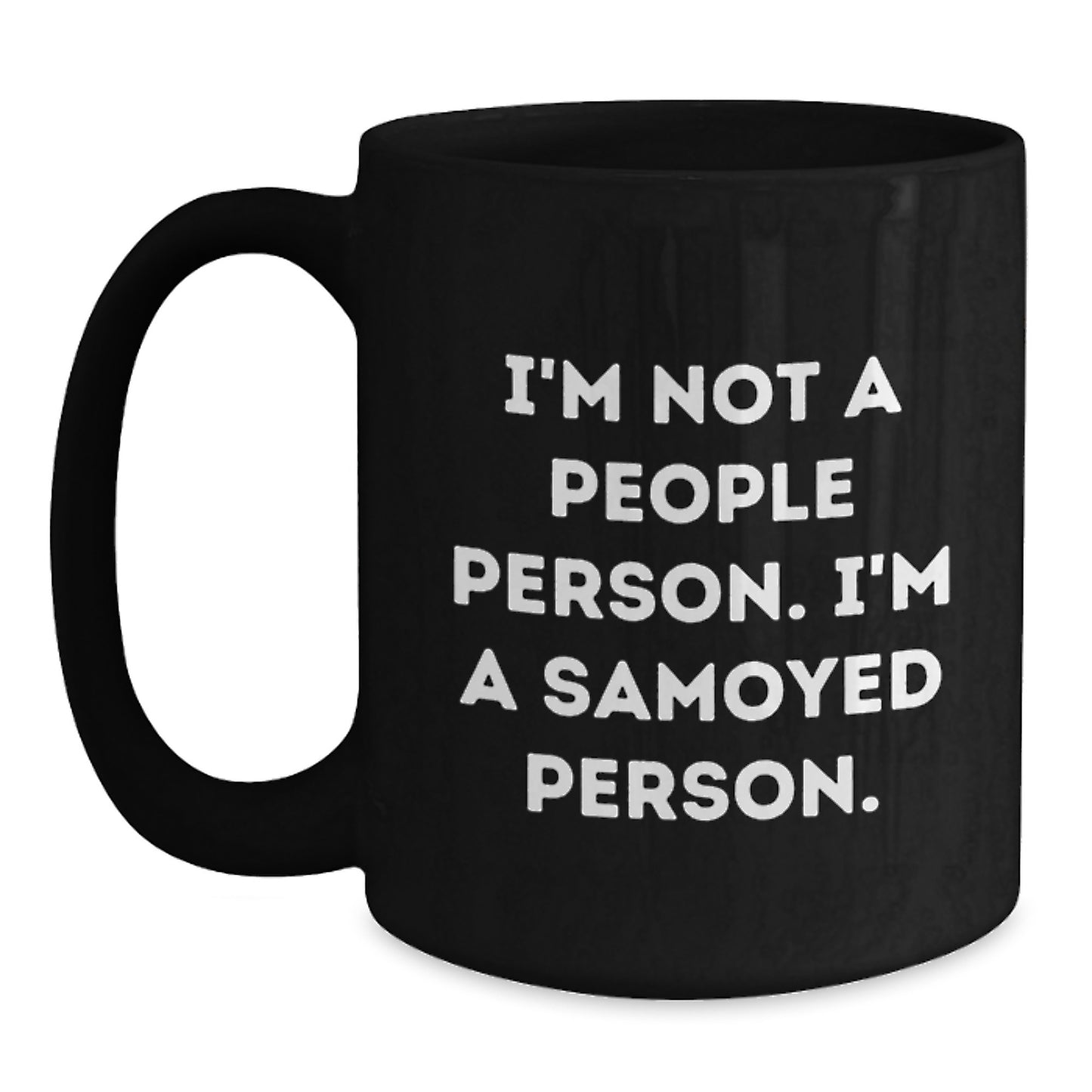 Samoyed Dog Lover Funny Coffee Mug Gifts from Friends to Family on Valentine's - Main