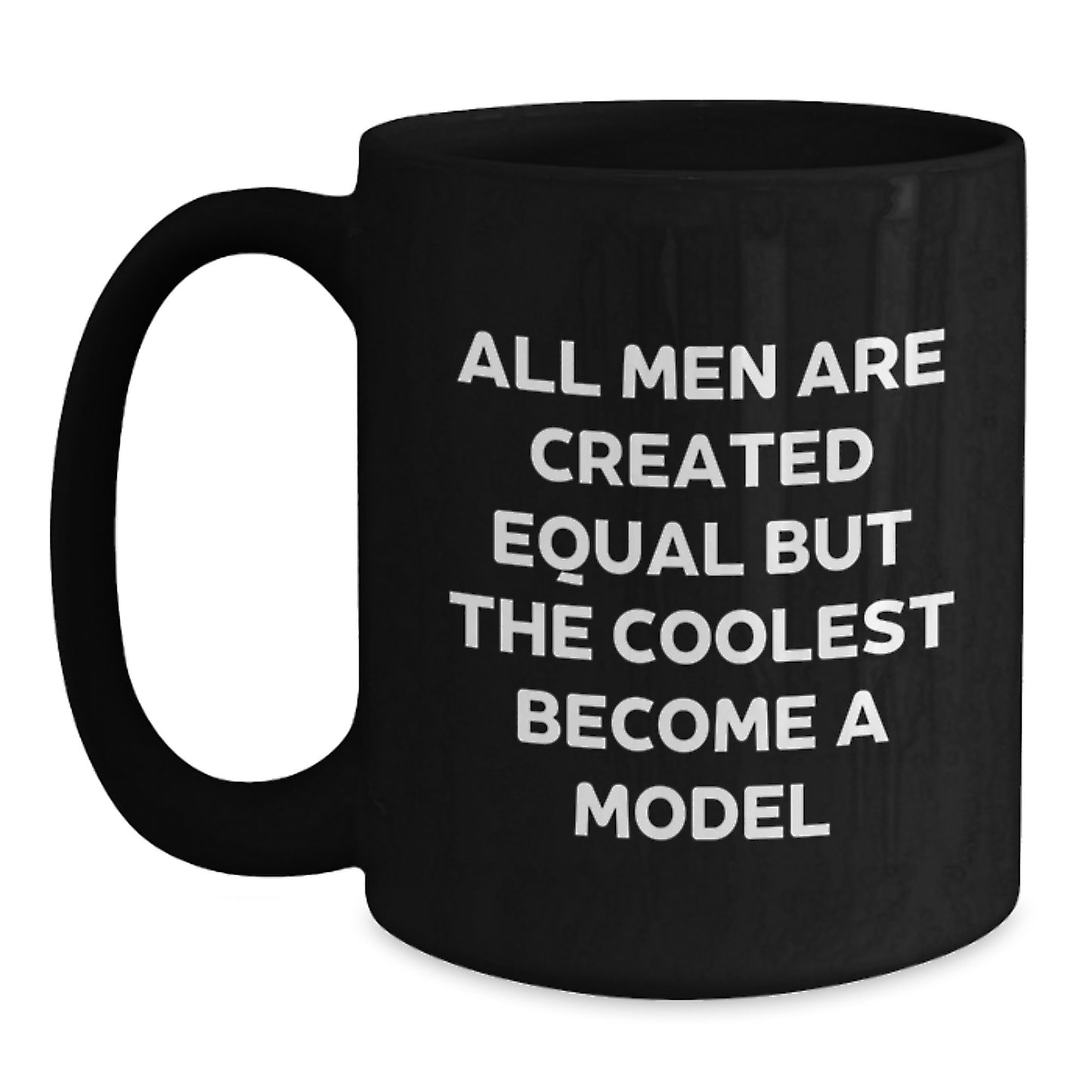 Funny Black Coffee Mugs, Gifts for Model Enthusiasts by Friends, Graduation Unique Gifts, Model Lover Mug - Main