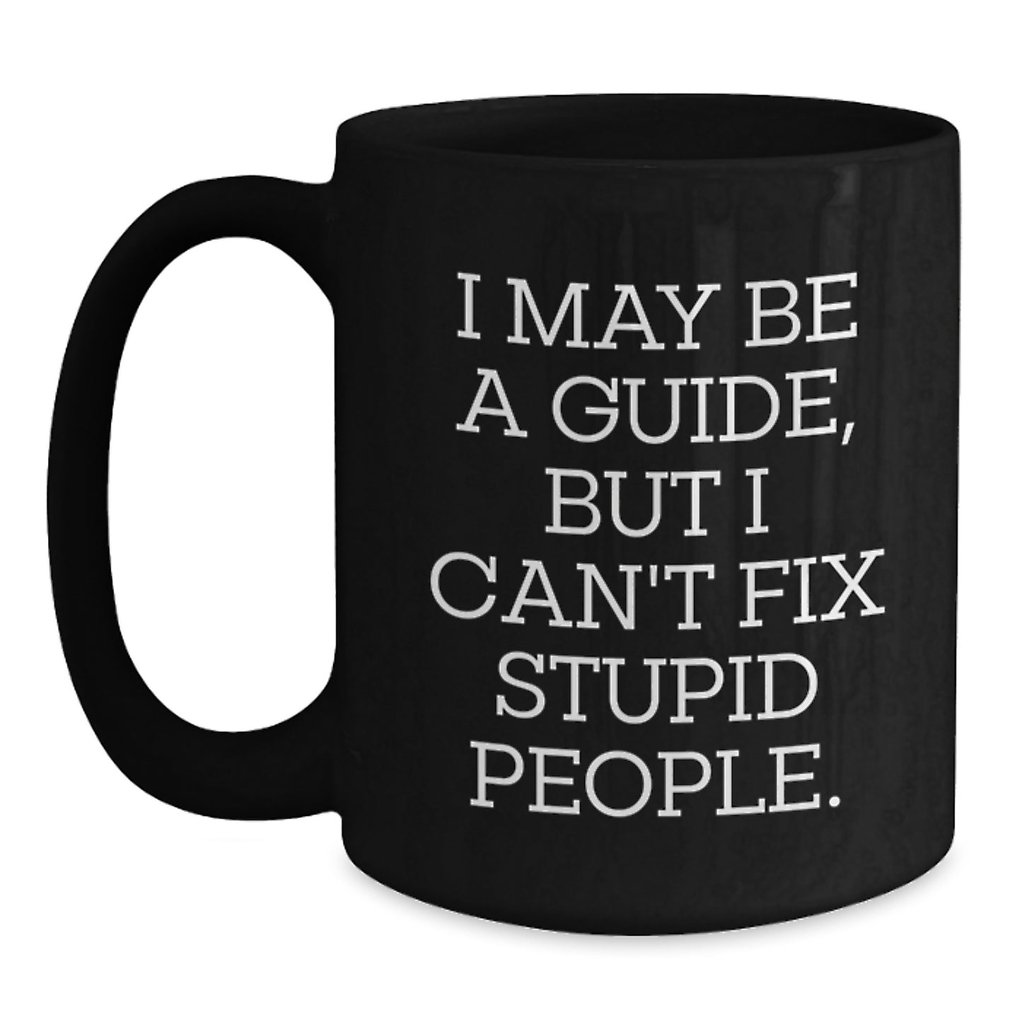 Guide Keepsake Black Coffee Mug for Him 11oz Graduation Gift - Main
