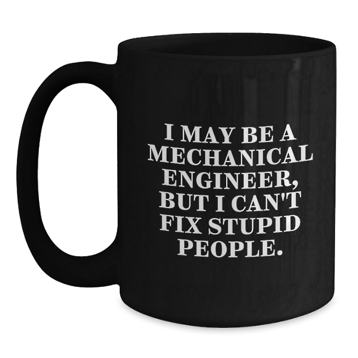 Mechanical Engineer Keepsake Black Coffee Mug Birthday Gift for Him - Main