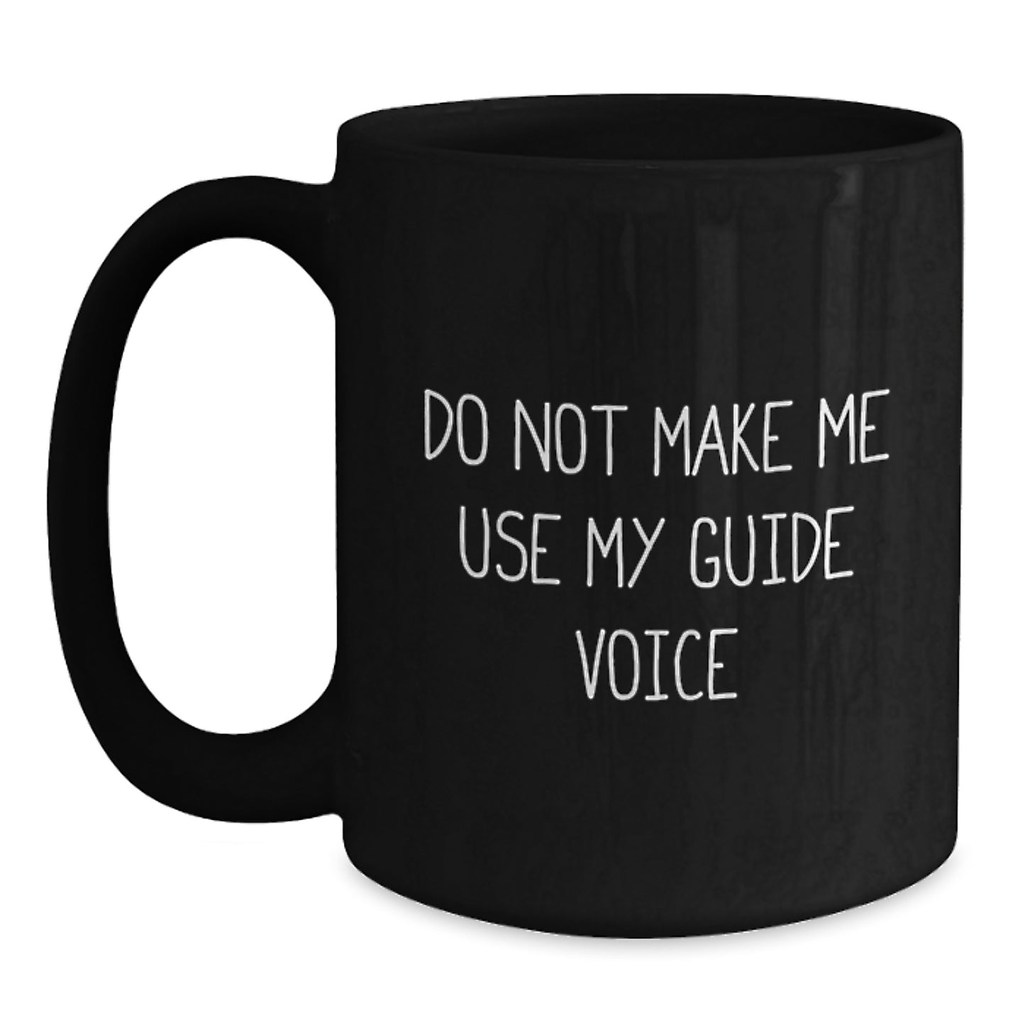 Guide Keepsake Black Coffee Mug for Him 11oz Birthday Gift - Main