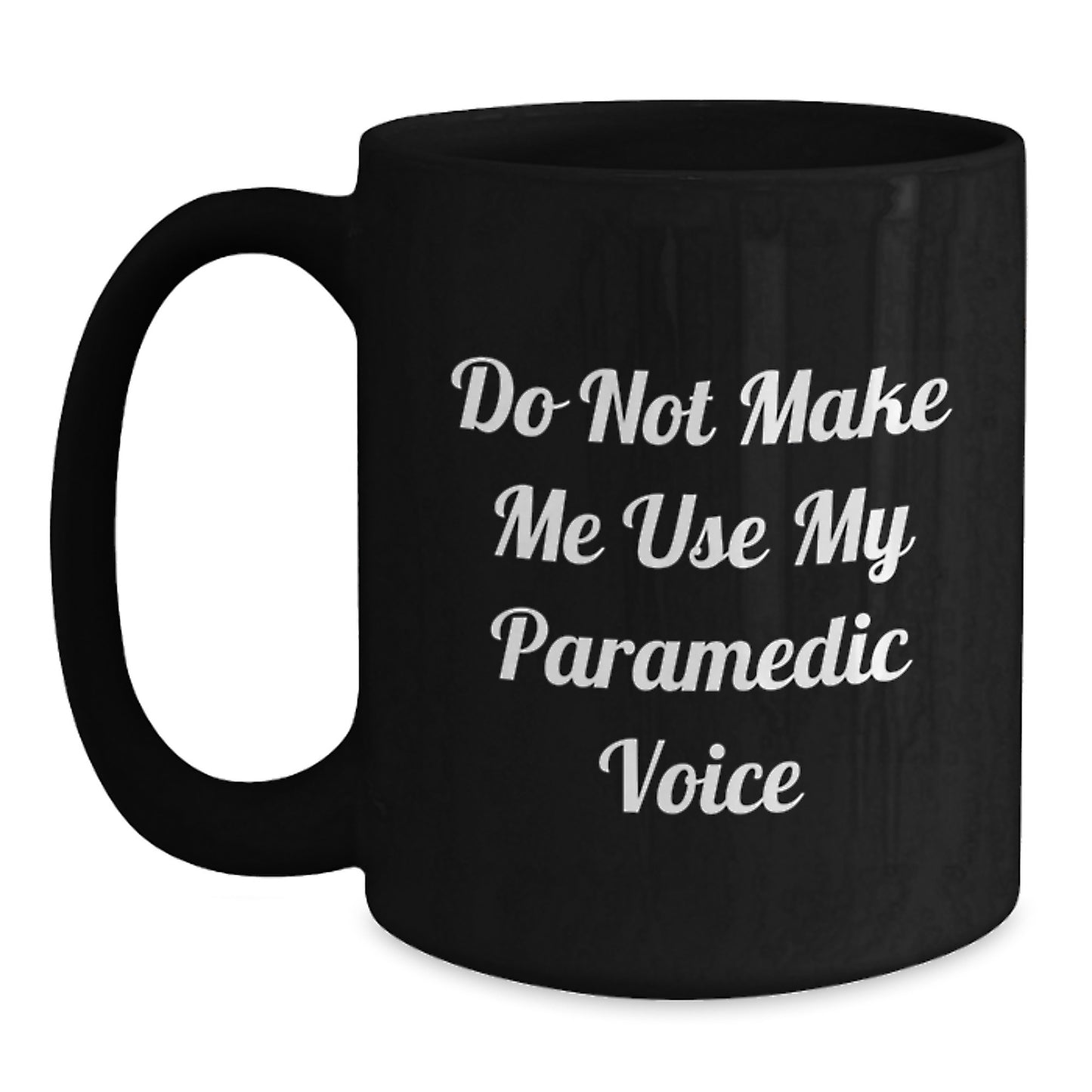 Black Coffee Mug for a Best Friend Paramedic Companion Birthday Gift - Main