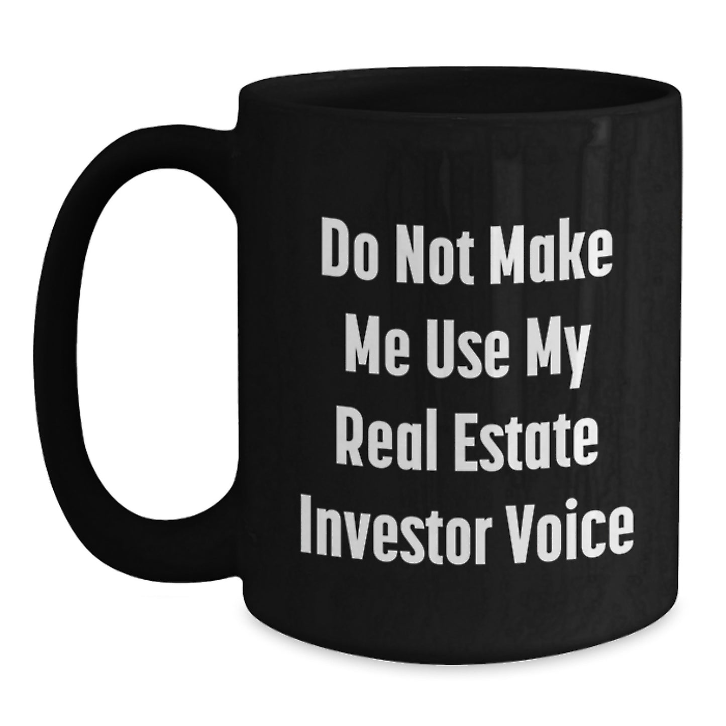 Real Estate Investor Keepsake Mug for Him 11oz Ceramic Birthday Gift - Main