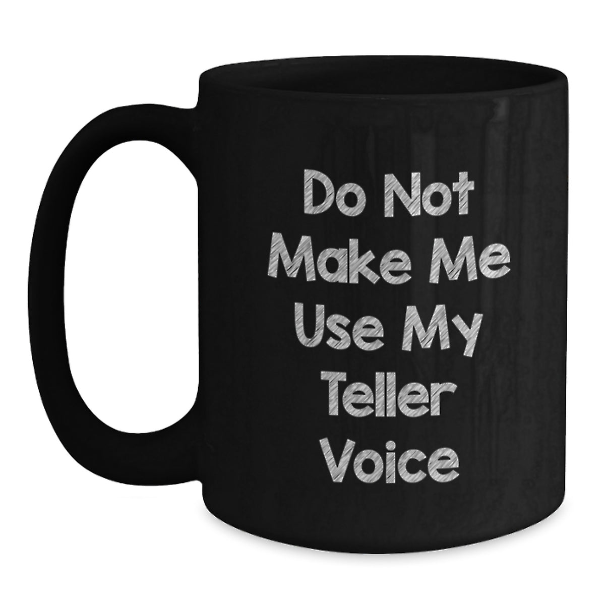 Teller Black Coffee Mug Keepsake Birthday Gift for Him - Main