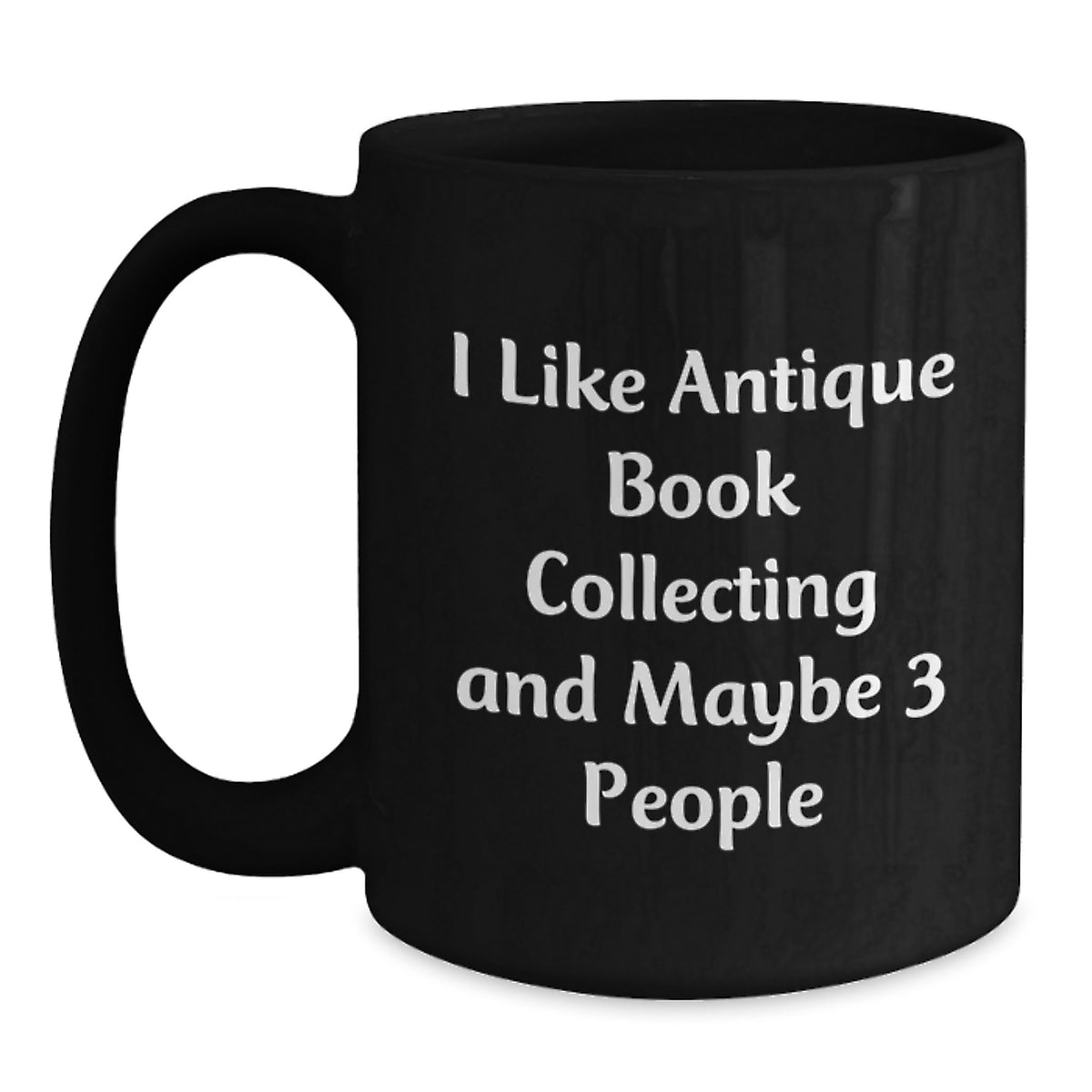 Antique Book Collecting Gift for Him - A Thoughtful Keepsake Mug - Main