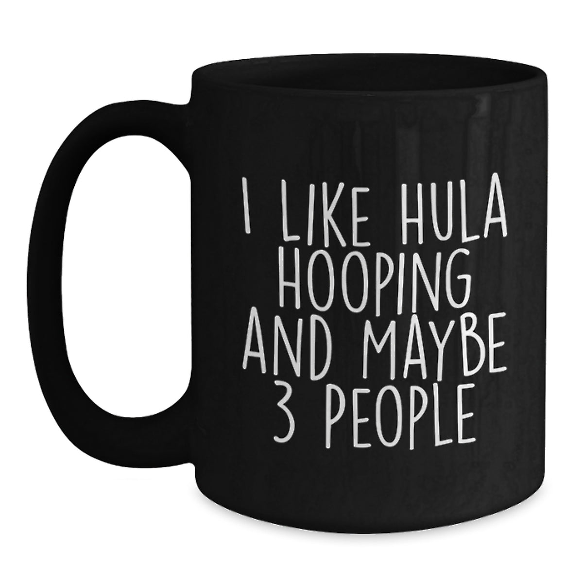 Hula Hooping Gift for Him - Whimsical Keepsake Coffee Mug - Main