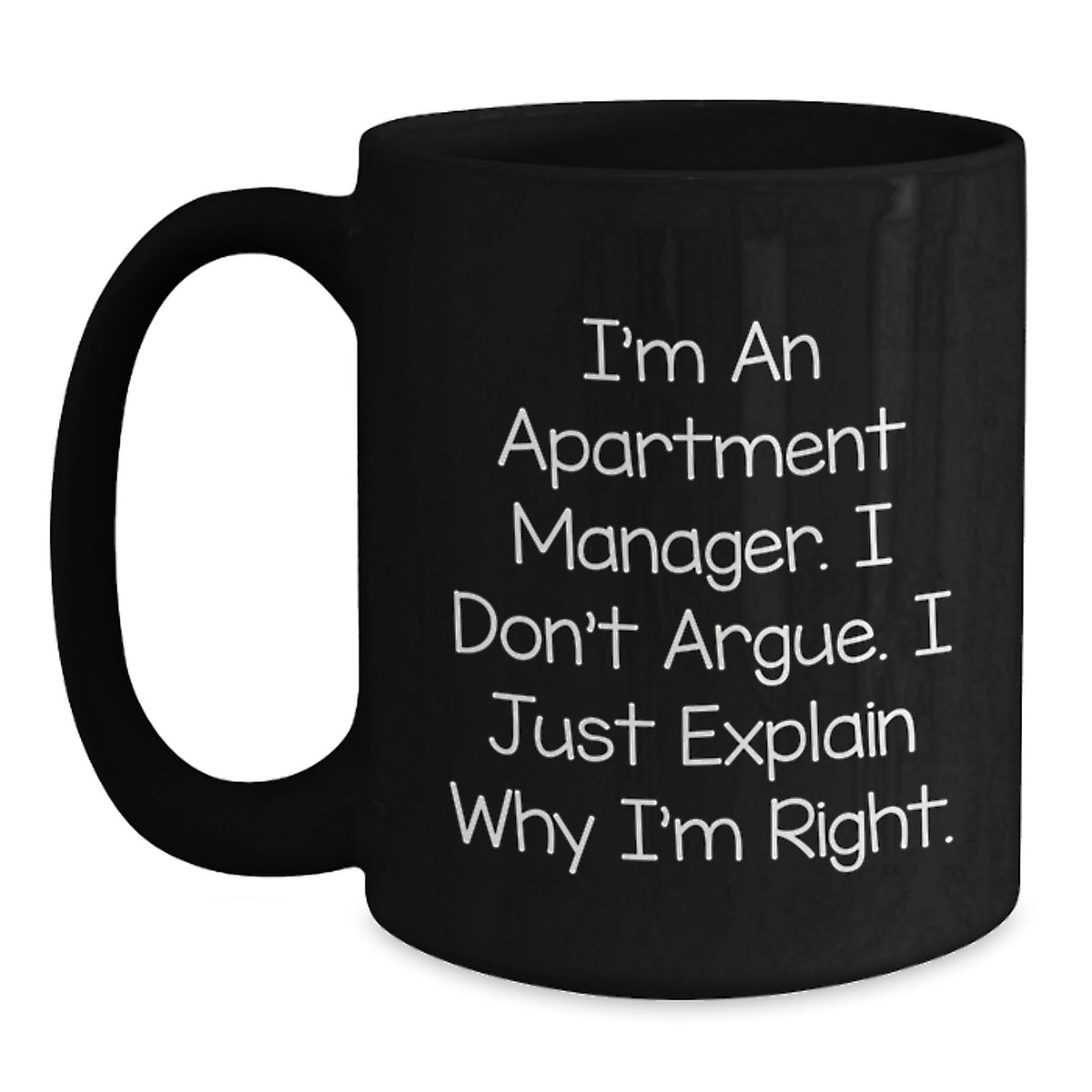 Apartment Manager Gift for Him - A Righteous Keepsake Coffee Mug - Main