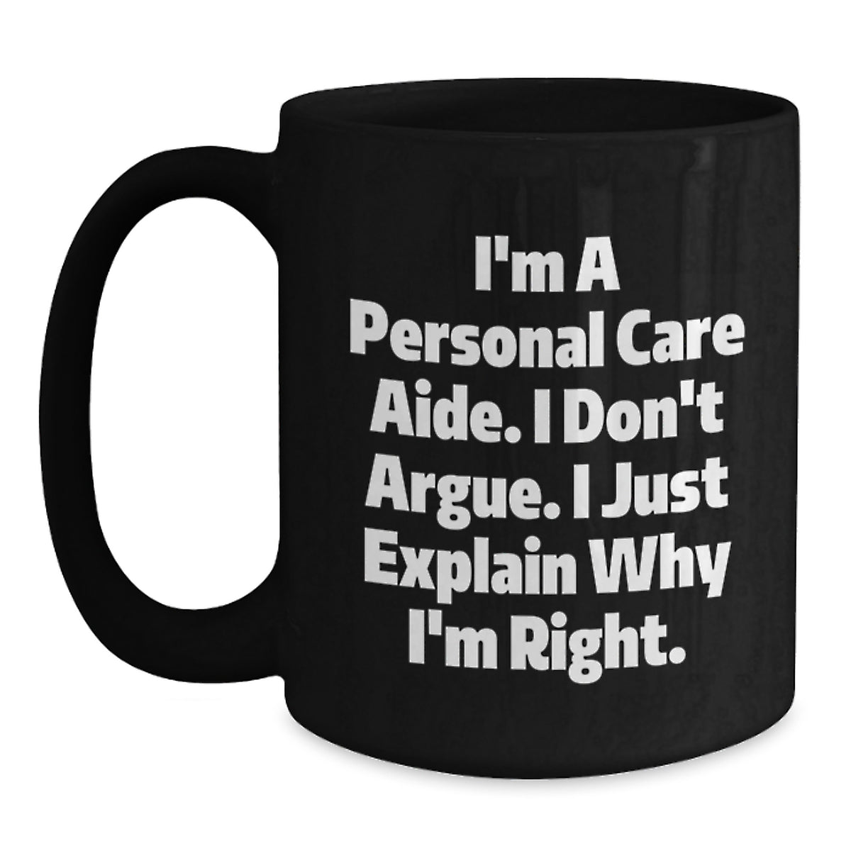 Christmas Gift for Her A Witty Present for a Personal Care Aide - Main