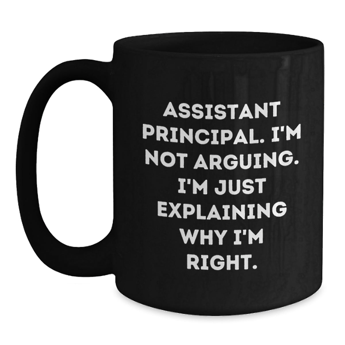 Assistant Principal Gift for Him - A Righteous Keepsake Mug - Main