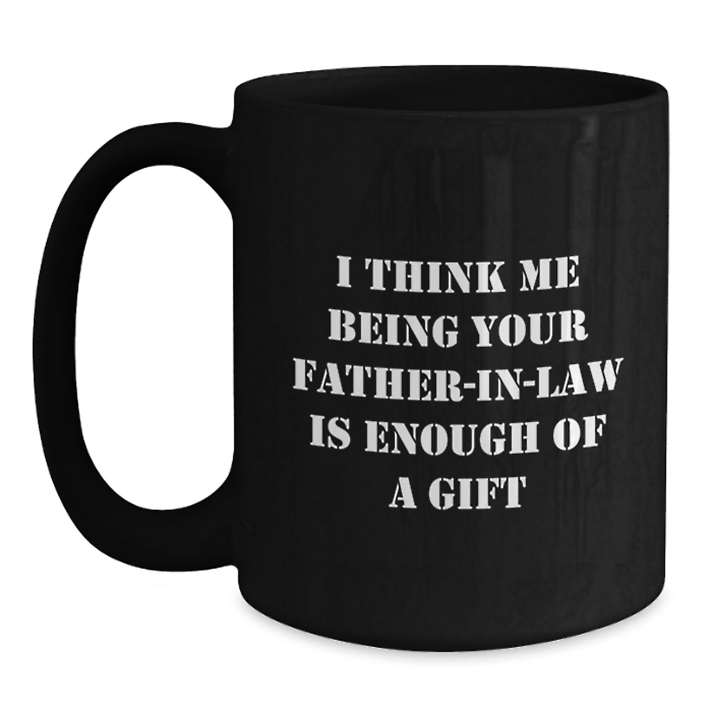 Father-in-law Keepsake Mug for Him Birthday Gift with Coffee Love Daily - Main